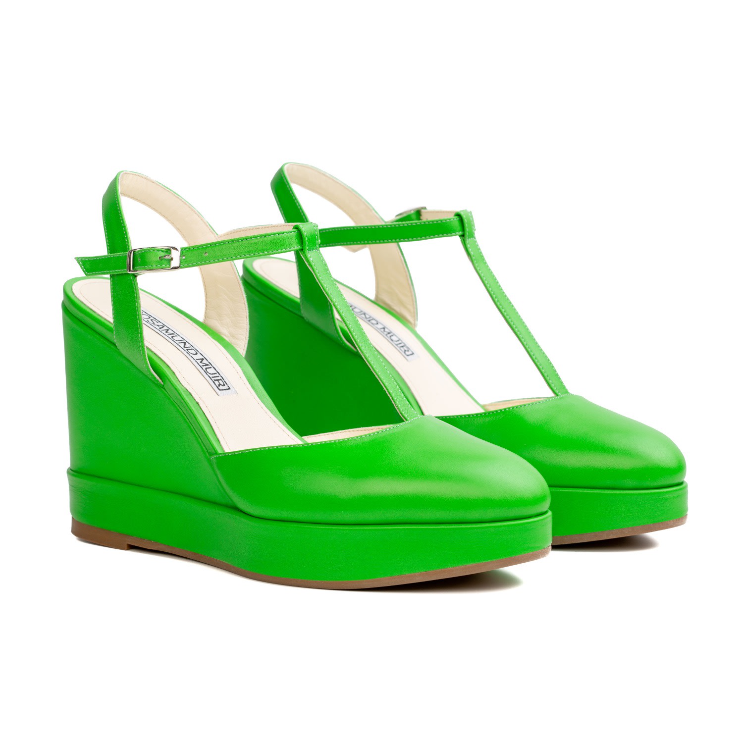 Rosamund Muir London Women's Jeanne Green Wedges