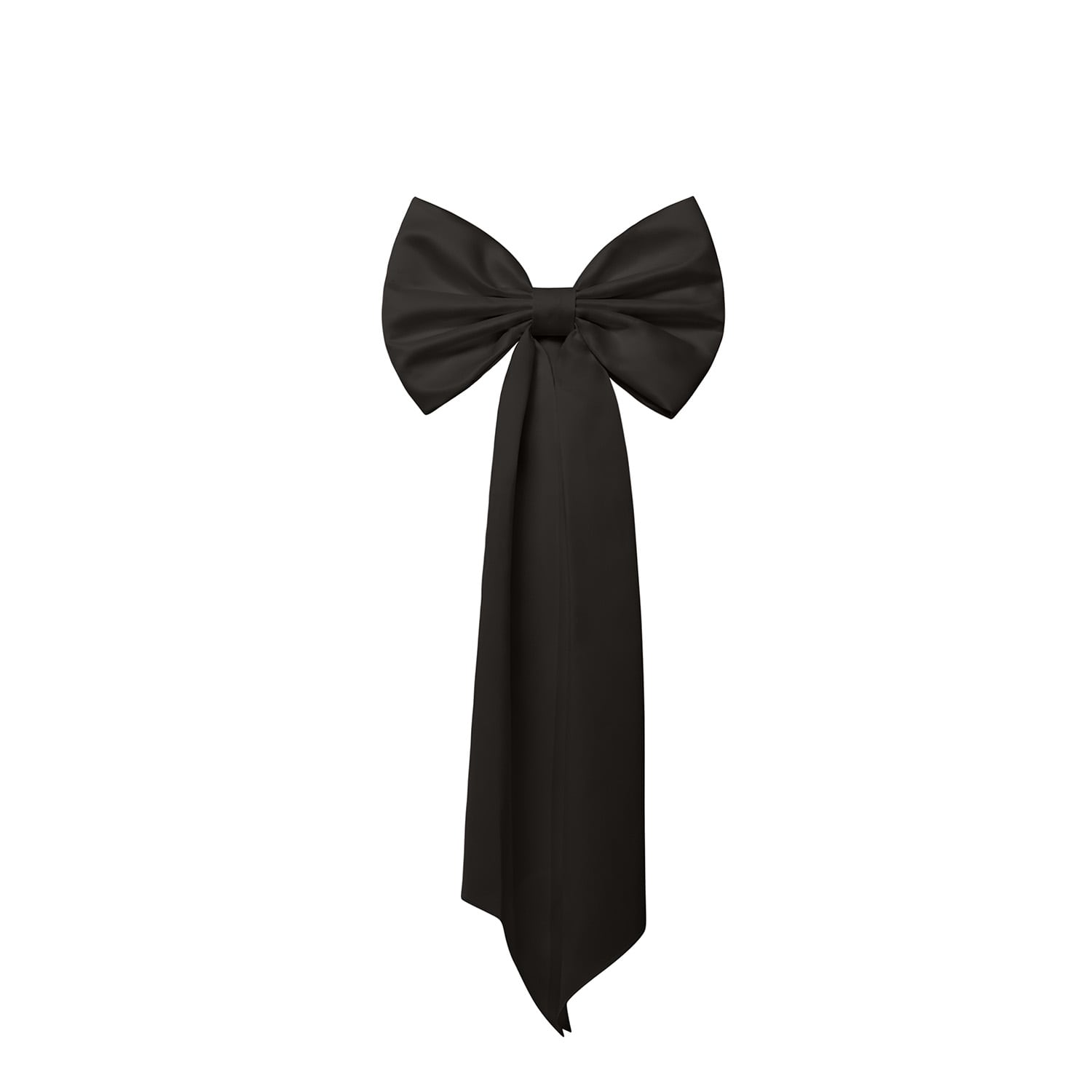 Women's Statement Bow Belt - Black | Extra Large | Tia Dorraine