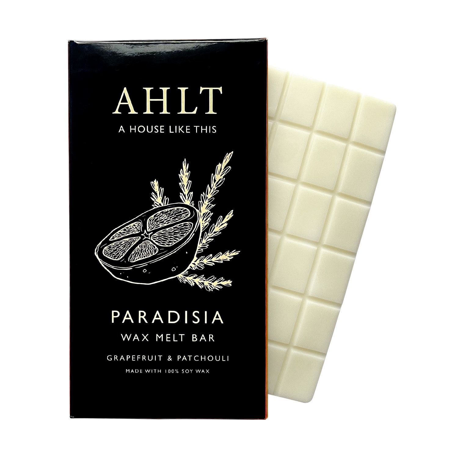 Black Paradisia - Grapefruit & Patchouli - Soy Wax Melt Bar One Size A House Like this