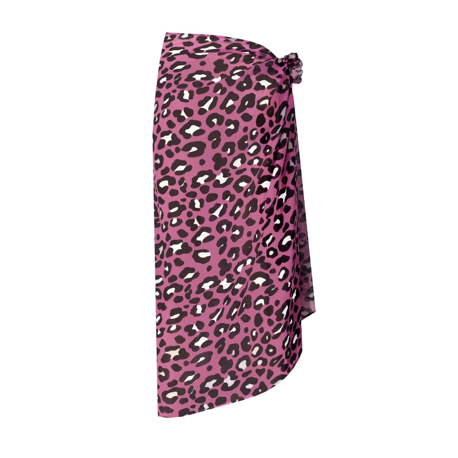 Nur Karaata Women's Pink / Purple Dianella Pink Leo Pareo In Pink/purple