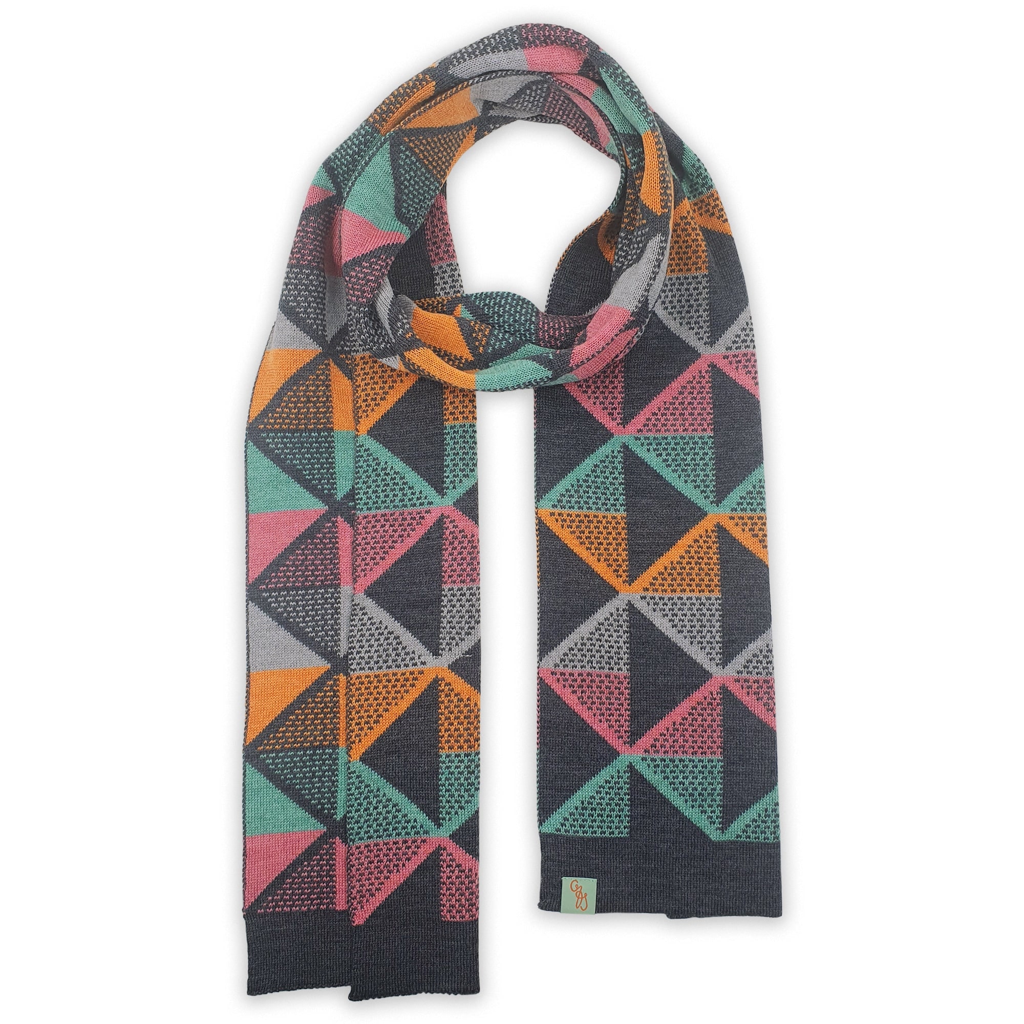 Otto & Spike Women's Scarves - Gracie - Merino - Grey