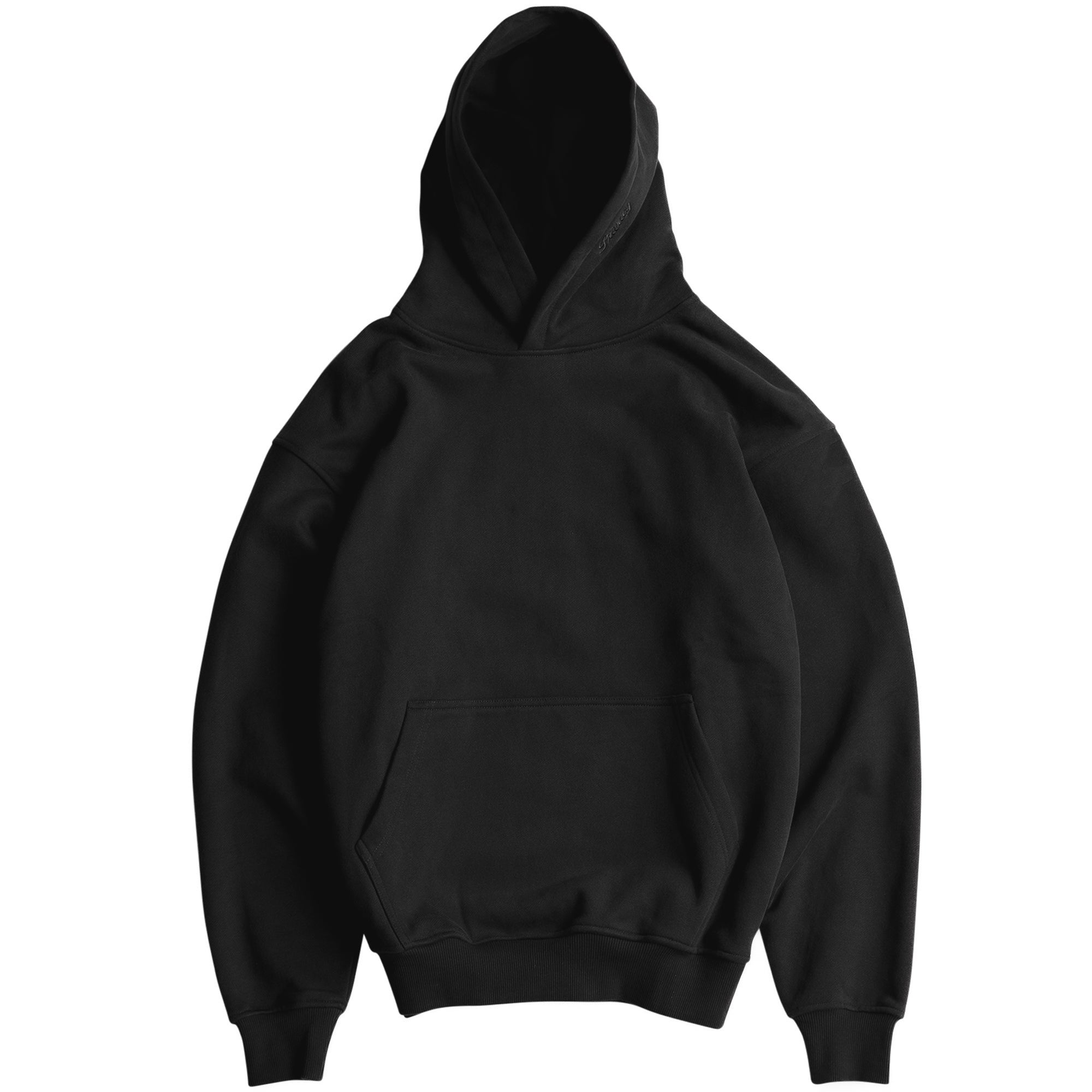 Luxury Blank Hood - Black Medium Privacy