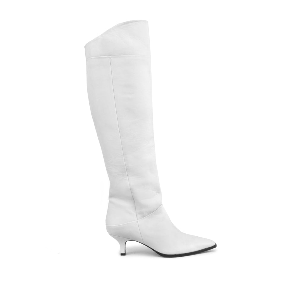 Women’s White Drupi In Cream Nappa Sweet 5 Uk Valentina Rangoni