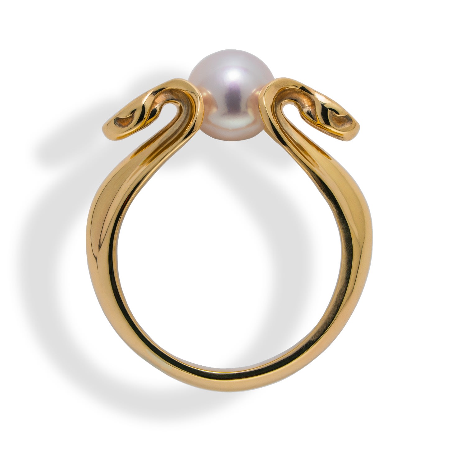 Strange Fruit Women's Gold Amphisbaena Ring In Gold
