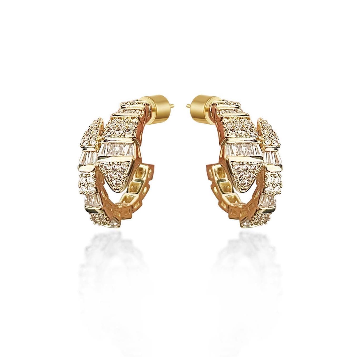 The Perfect Hoop Women's Gold The Diana Hoop In Gold