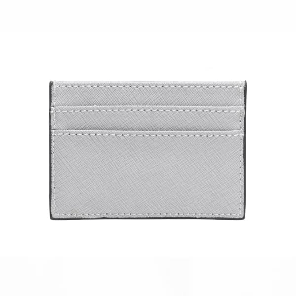 Voya Leather Card Holder White In Holder