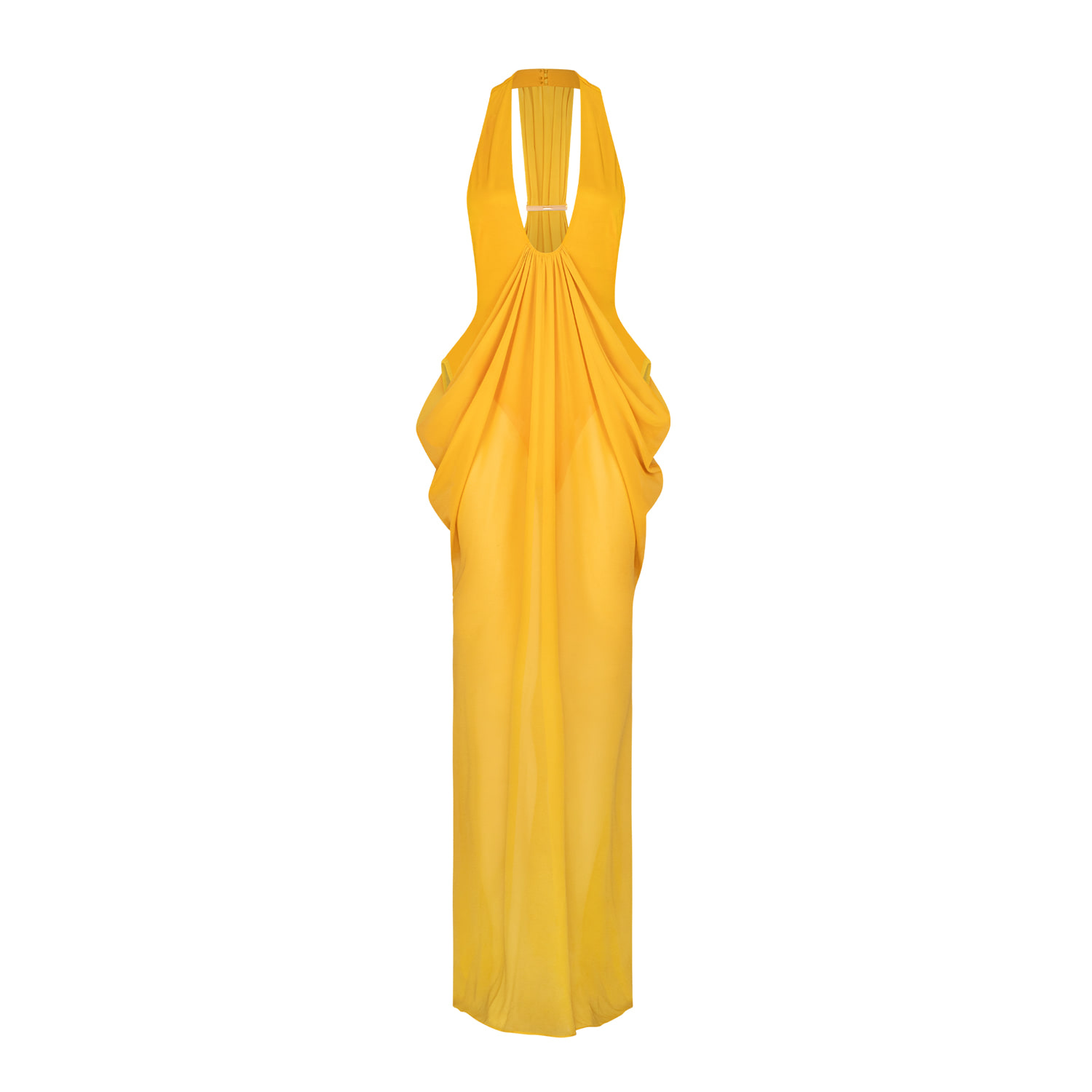 Atoir Women's Yellow / Orange Mina Maxi Dress - Saffron