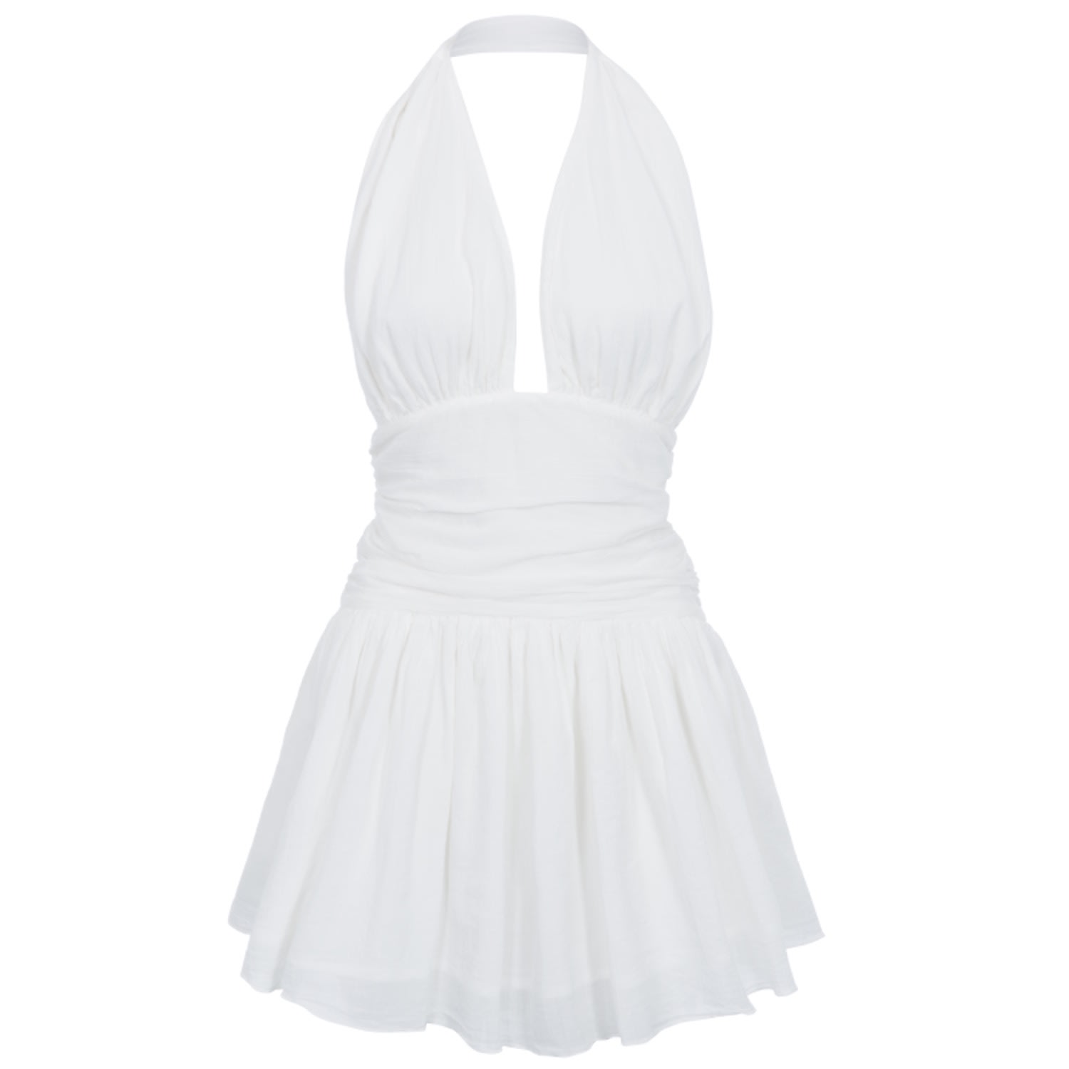 The Etta Collection Women's Acropolis Dress White In White