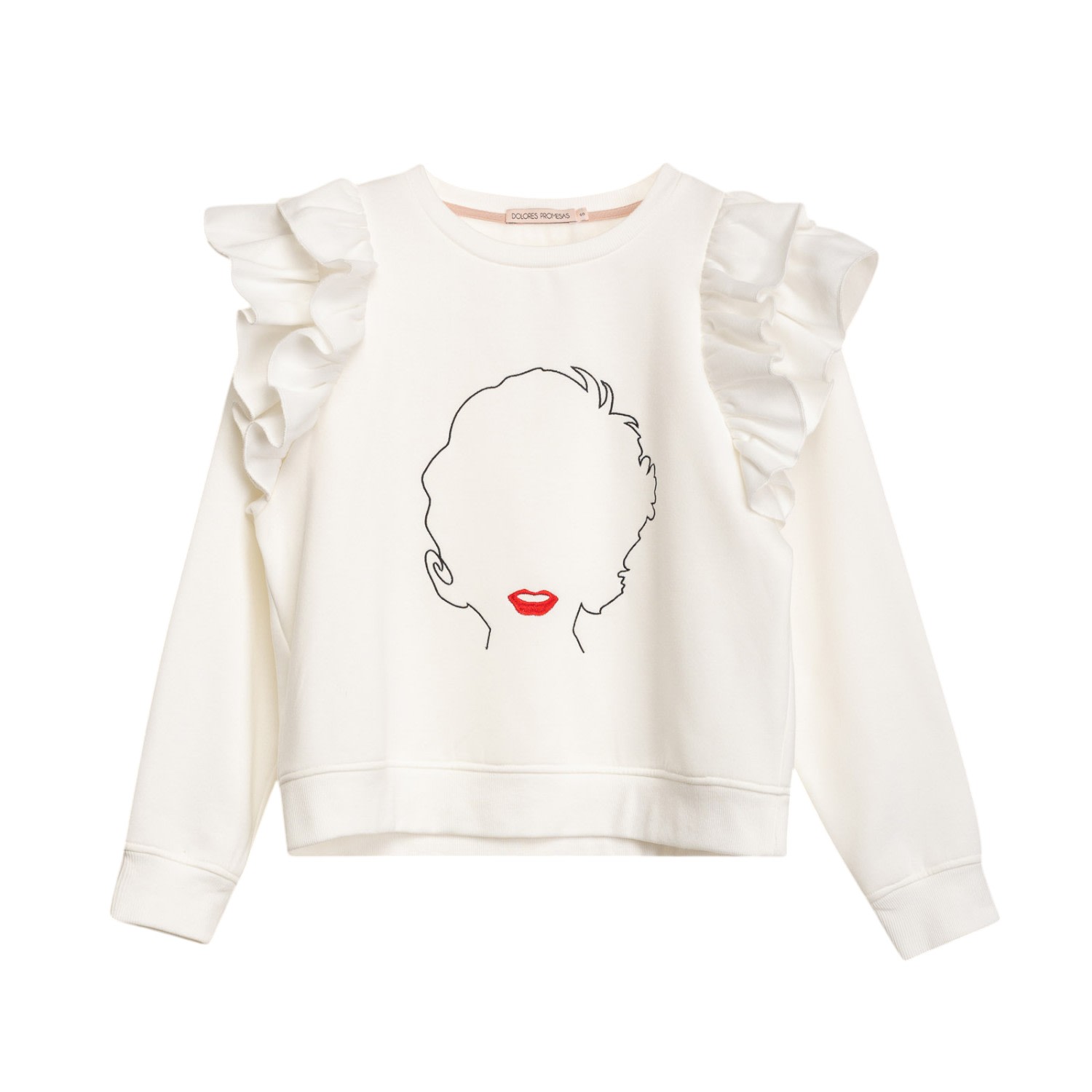 Dolores Promesas Women's White Muse Sweatshirt