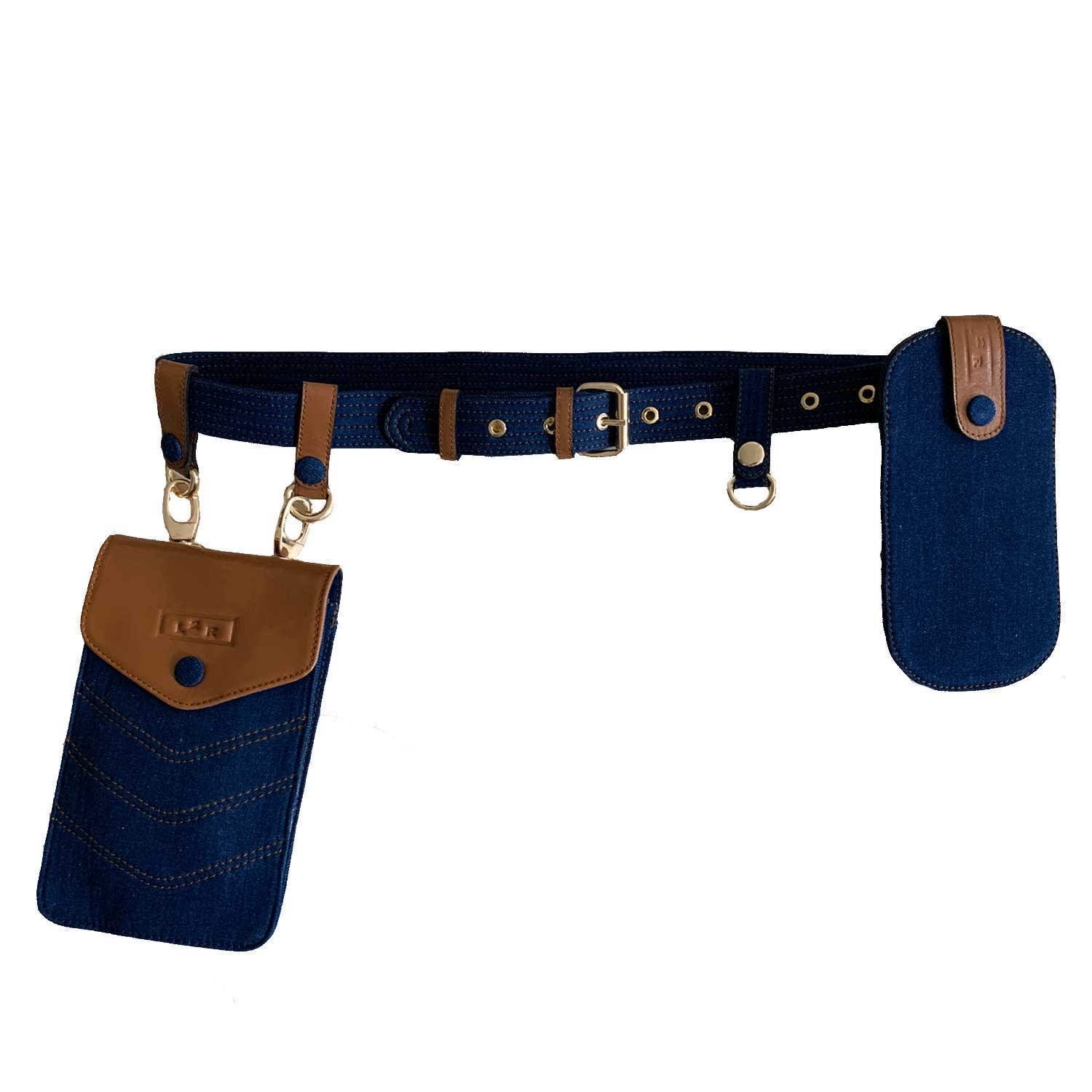 tan leather belt bag
