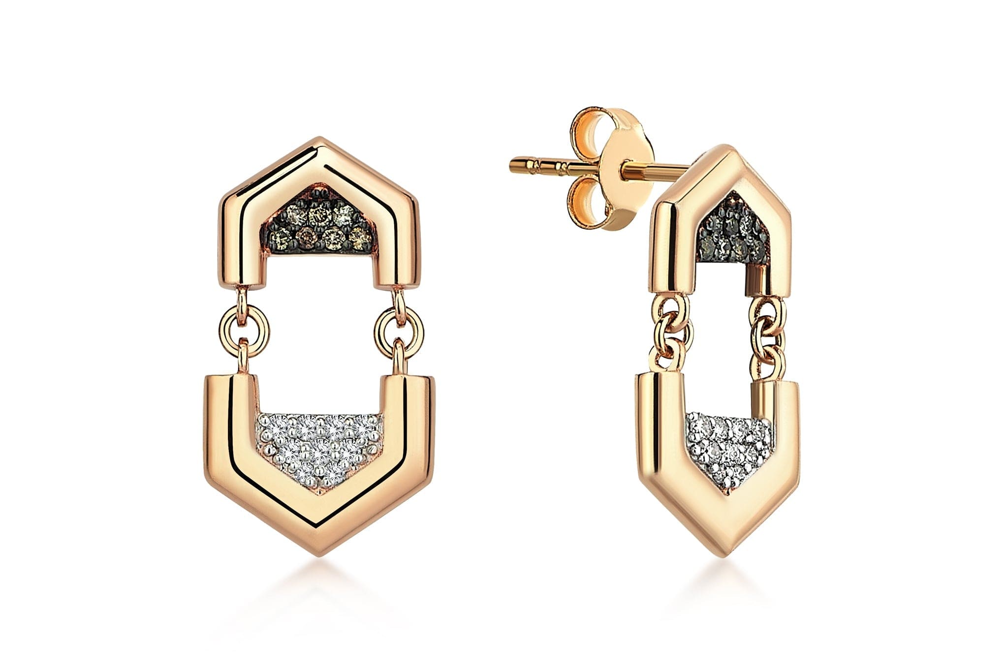 REIS JEWELLERY WOMEN'S ROSE GOLD NIGHT & LIGHT