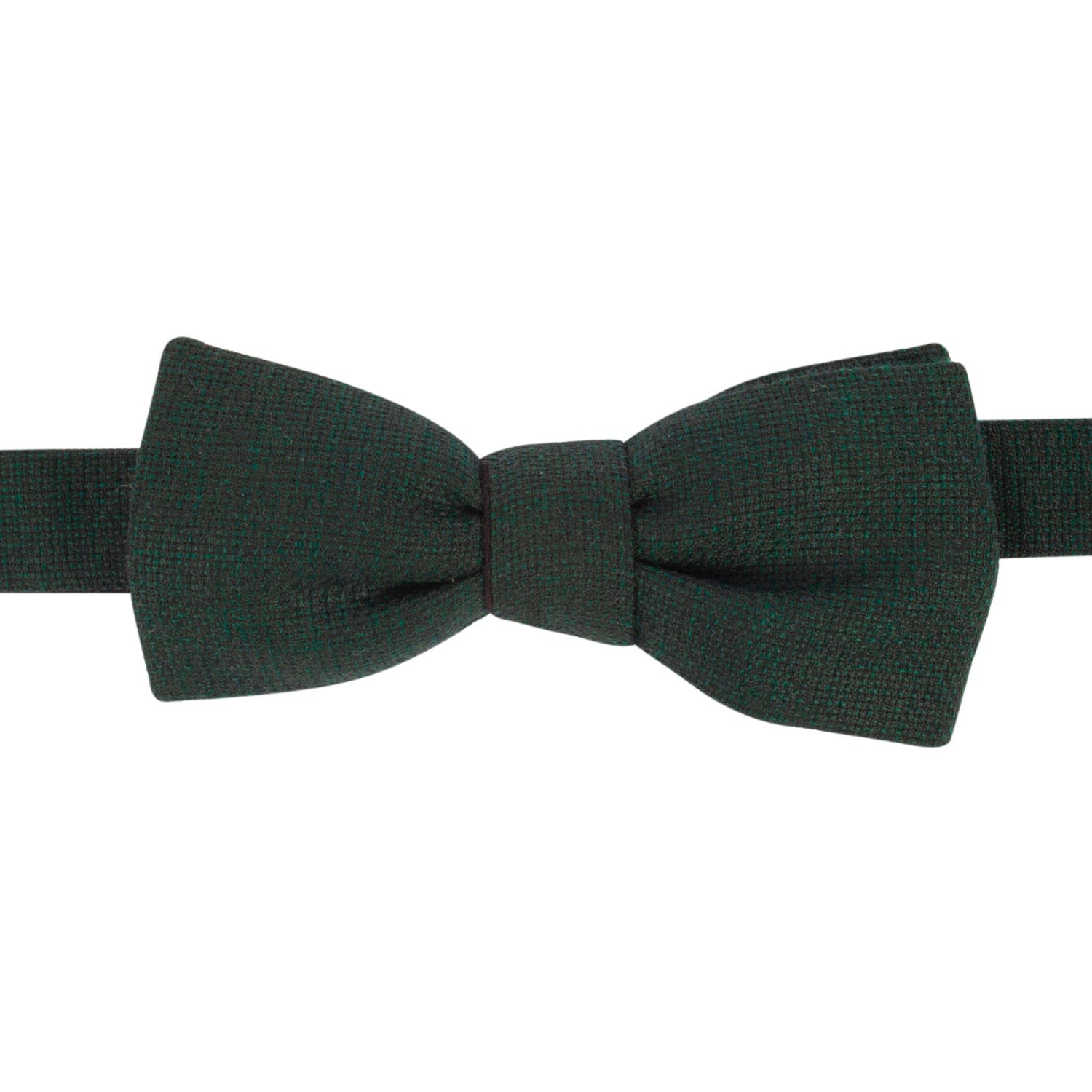 Le Colonel Men's Green Cyprus Italian Wool Bow Tie
