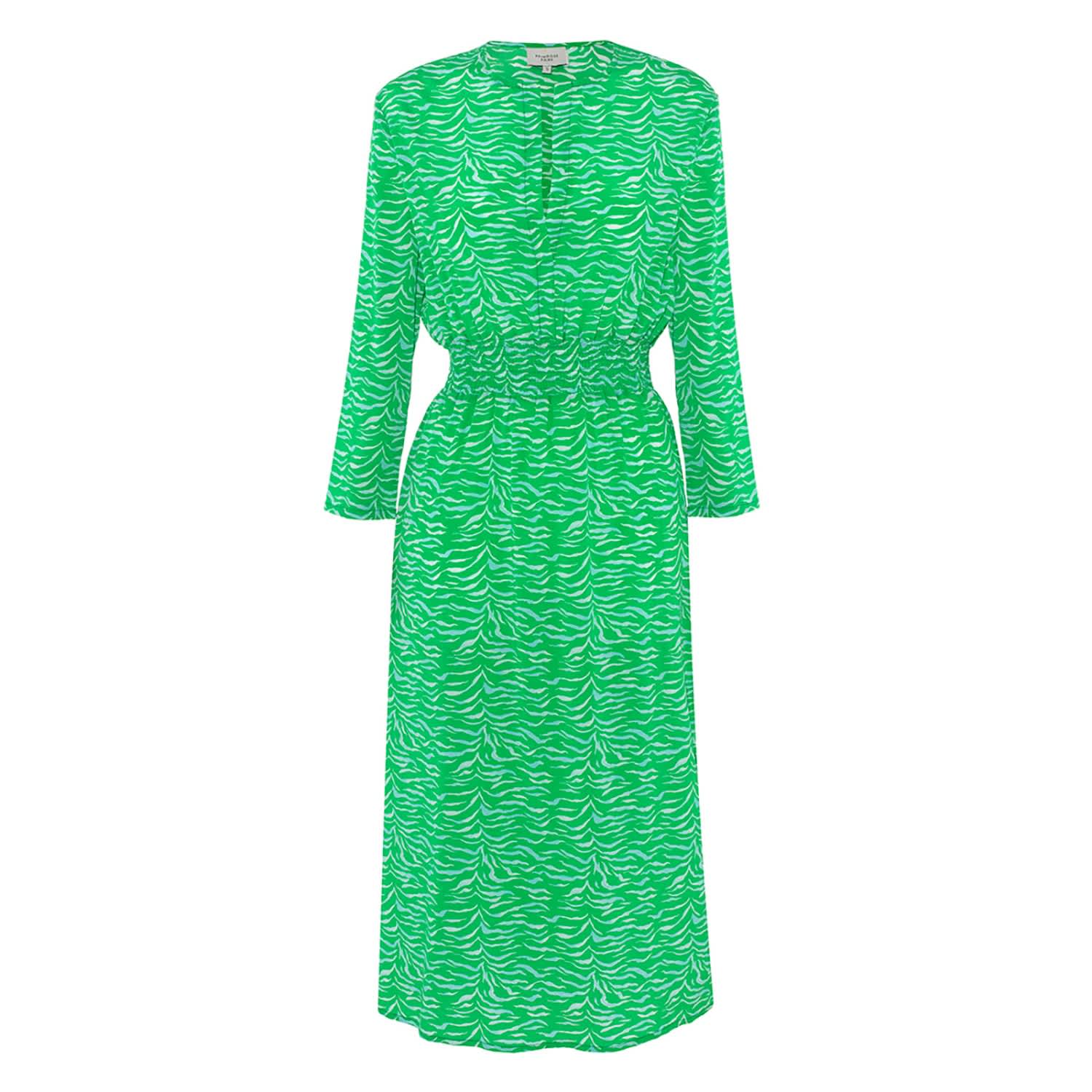 tiffany wrap midi dress