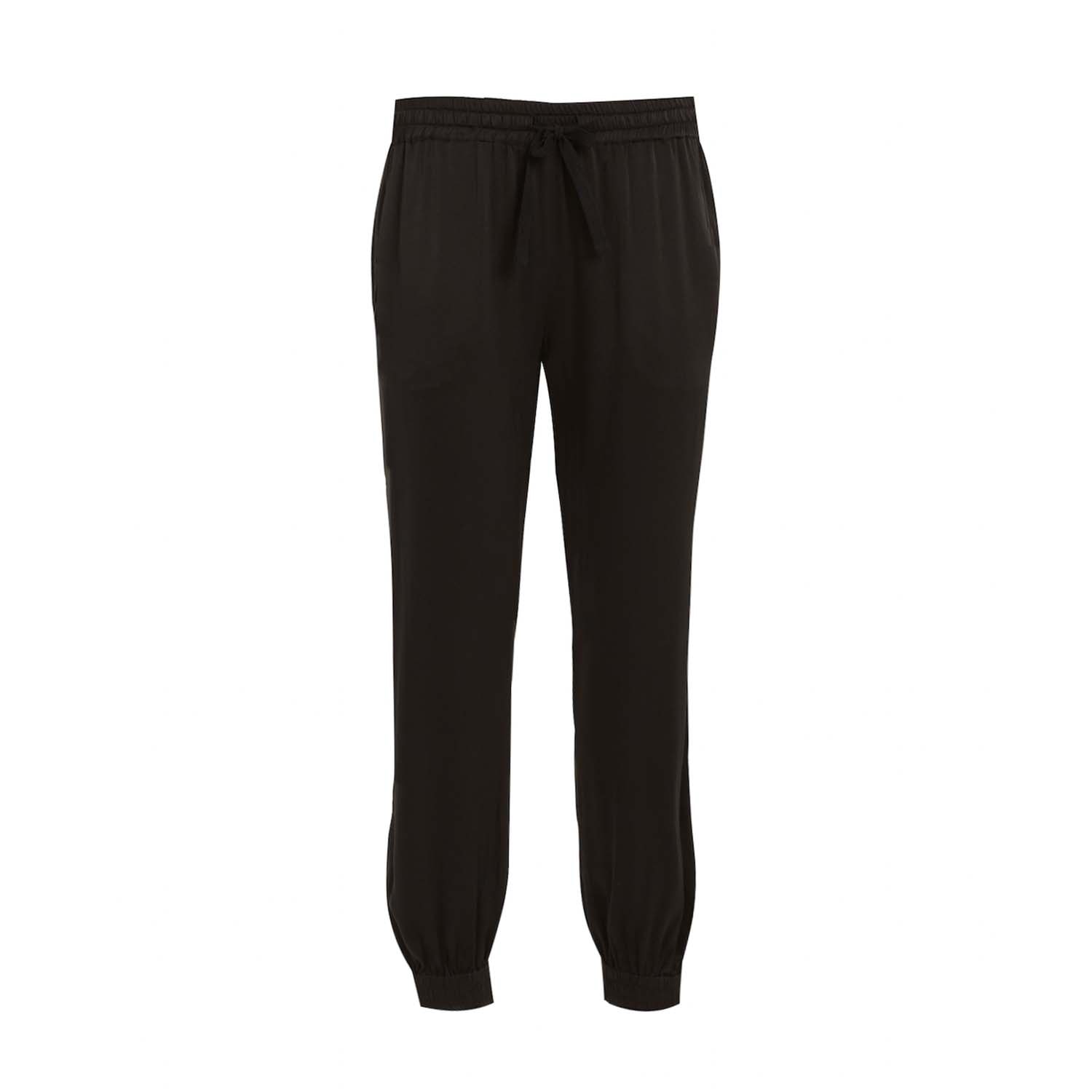 Women’s Black Kim Pants - Silk Medium Secret Mission