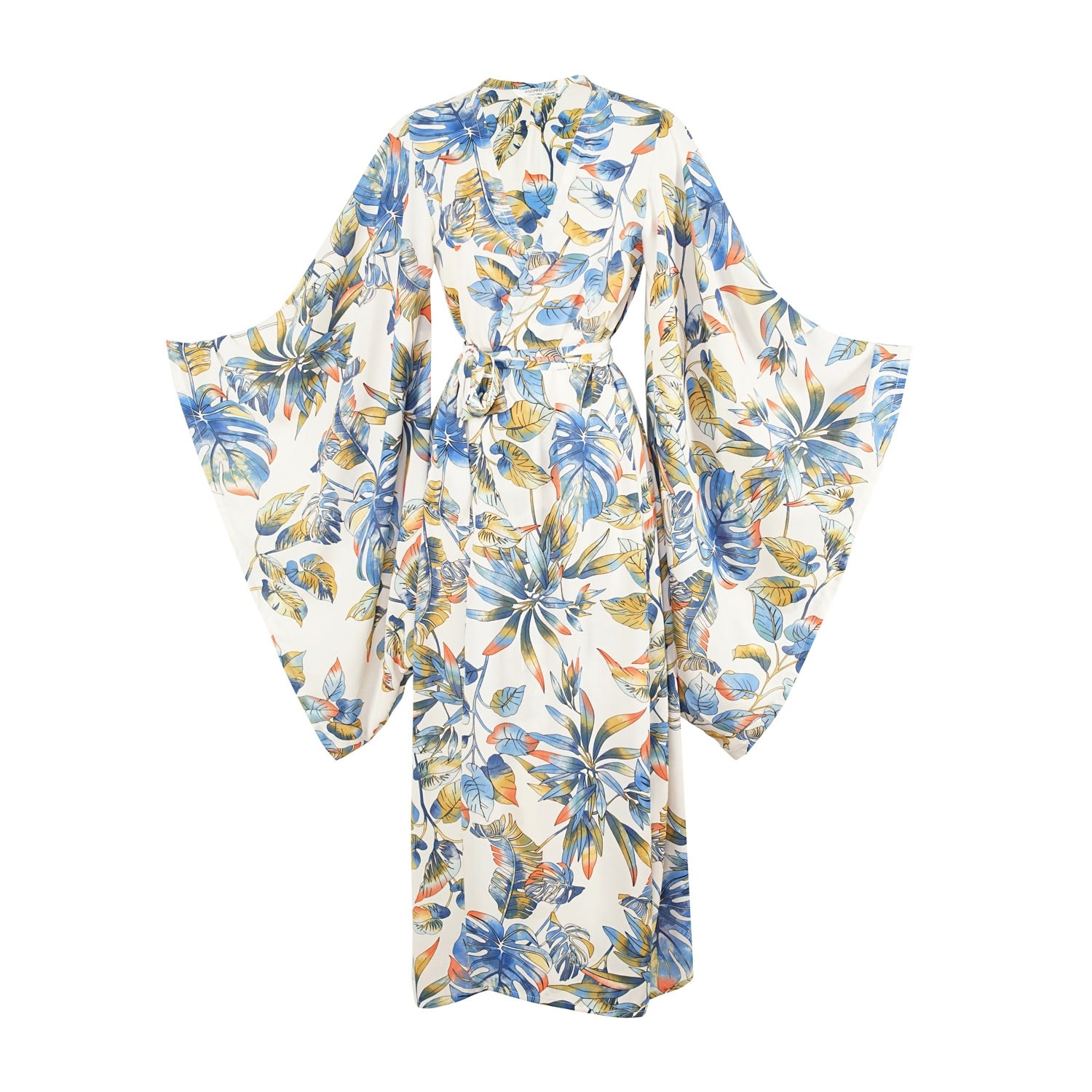 Jennafer Grace Women's White Oceana Kimono In White