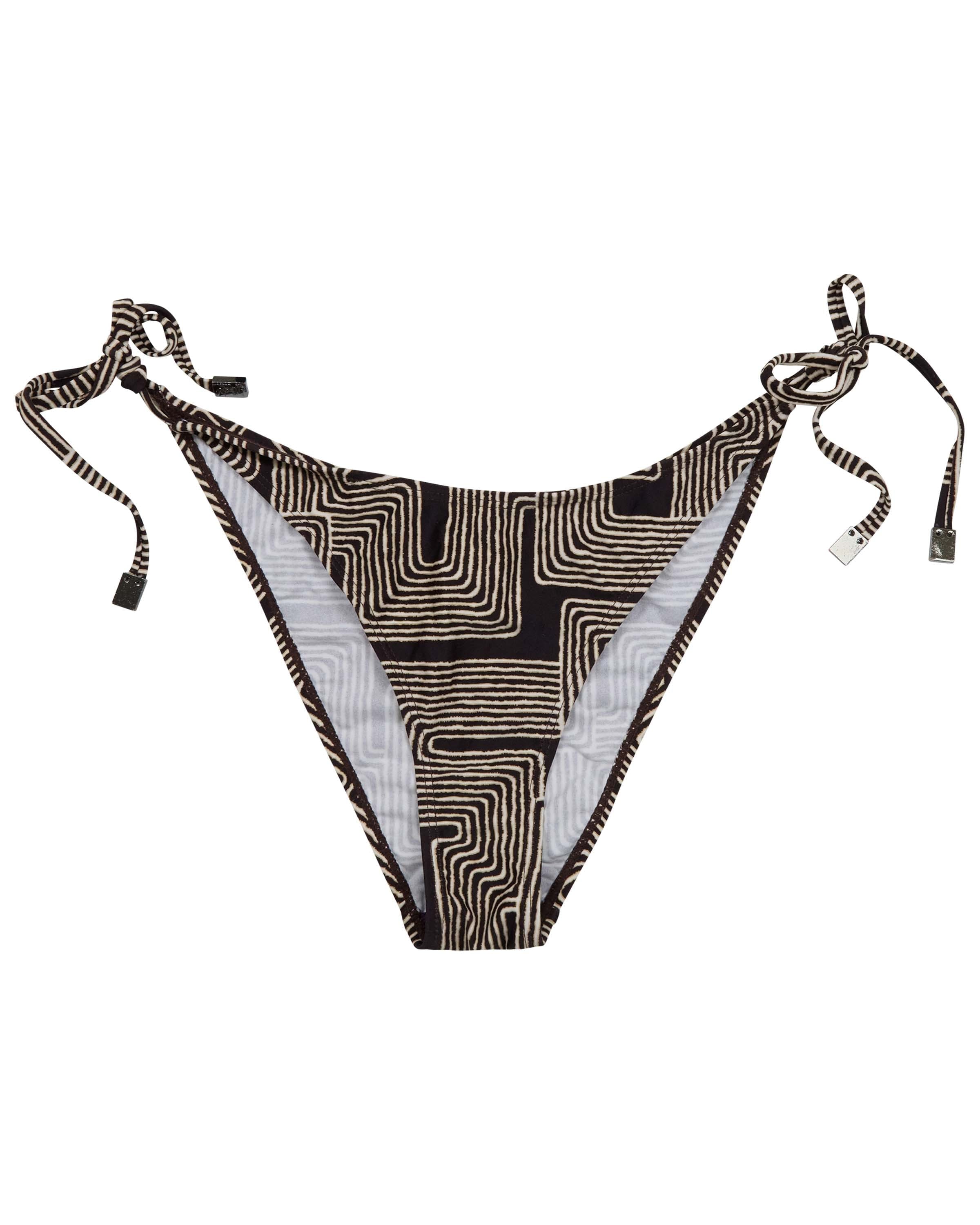 Samara Inter Twine Black Womens Bikini Bottom