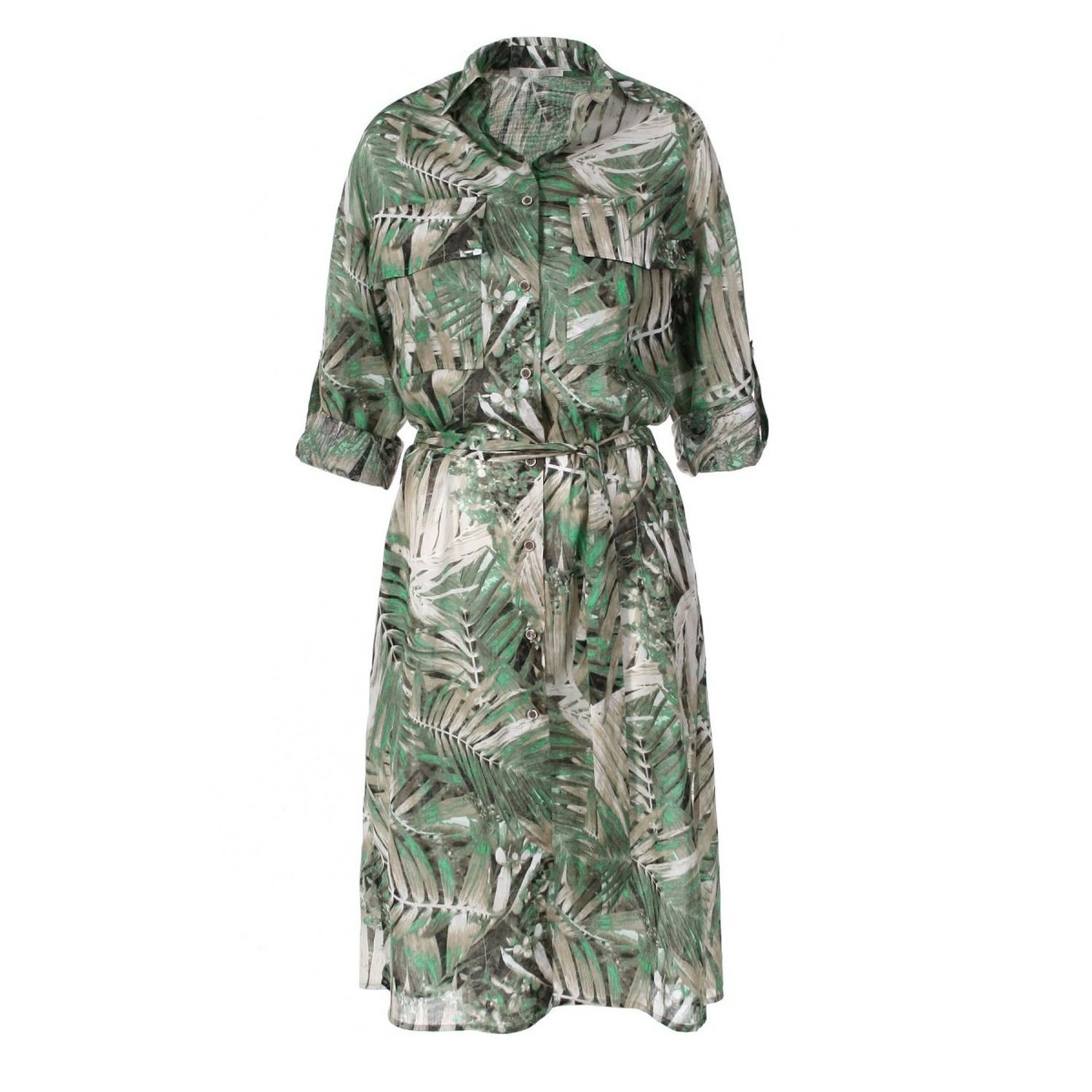 Aggi Women's Feride Beige-green Dress