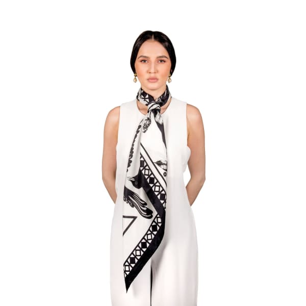 Emily Carter The Mysterious Magpie Scarf