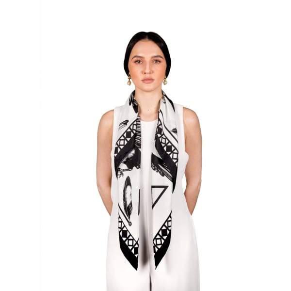 Emily Carter The Mysterious Magpie Scarf