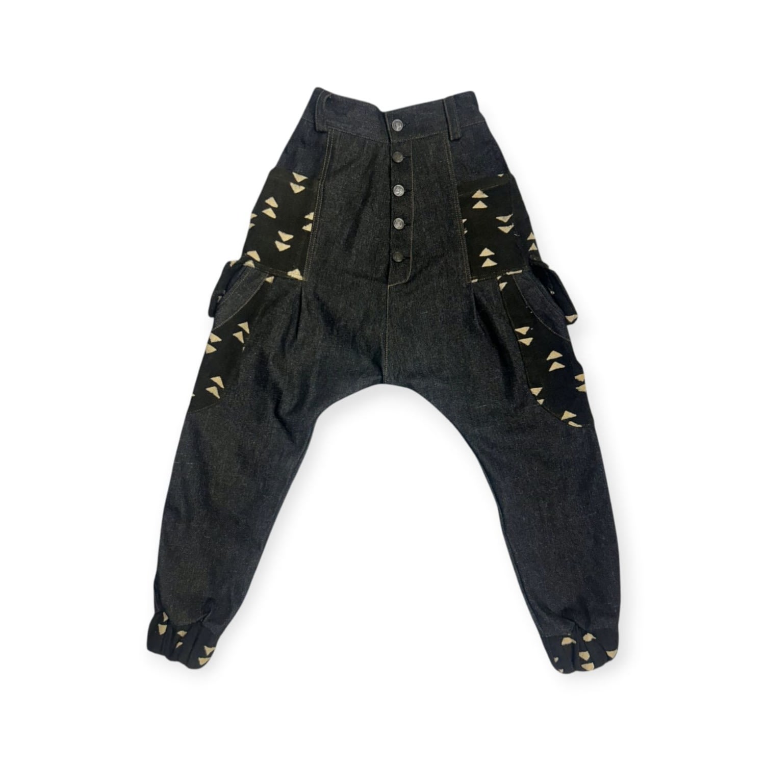Zasta Studio Women's Denim Wearable Article Harem Pant D In Black