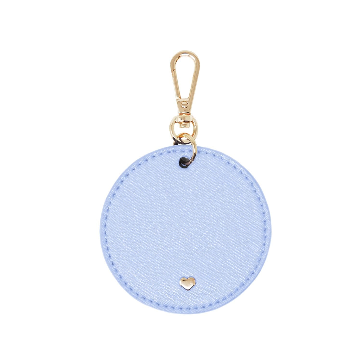 Jlr London Original Arlo Circle Keyring - Powder Blue In Blue
