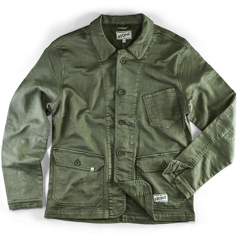 &sons Trading Co Men's Carver Jacket In Green