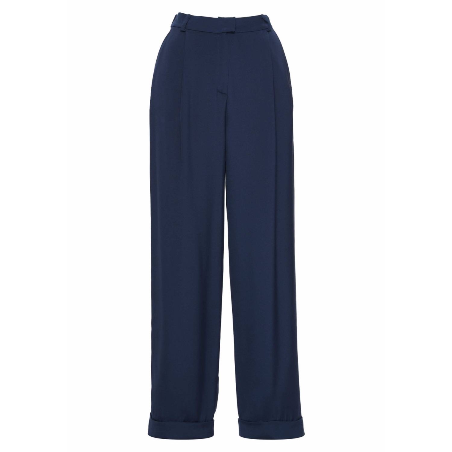 Eternoir Women's Blue Notturno Tailored Trousers In Blue