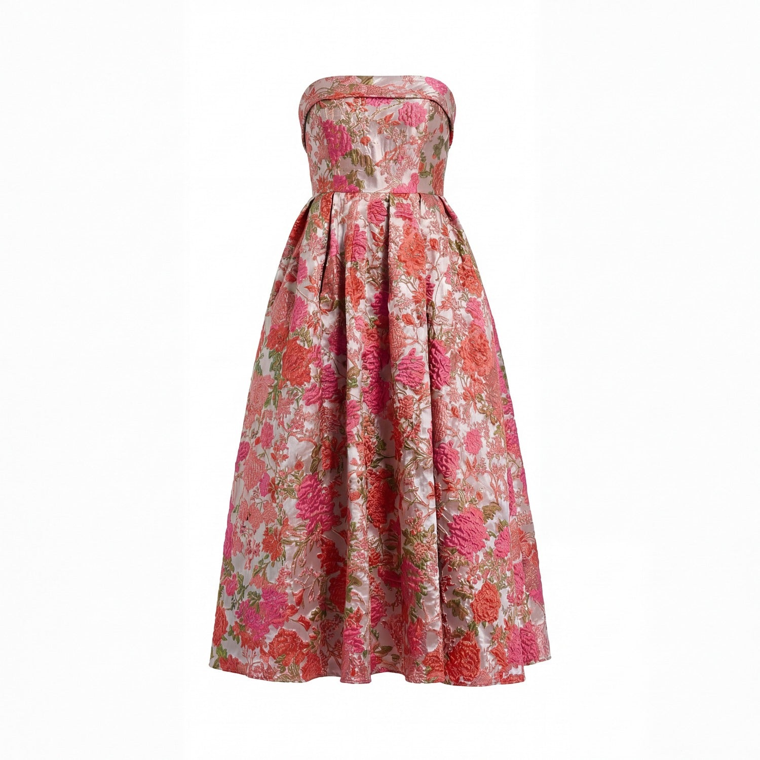 a line cape dress A-Line Cape Dress Brown / FR 46 main image 0