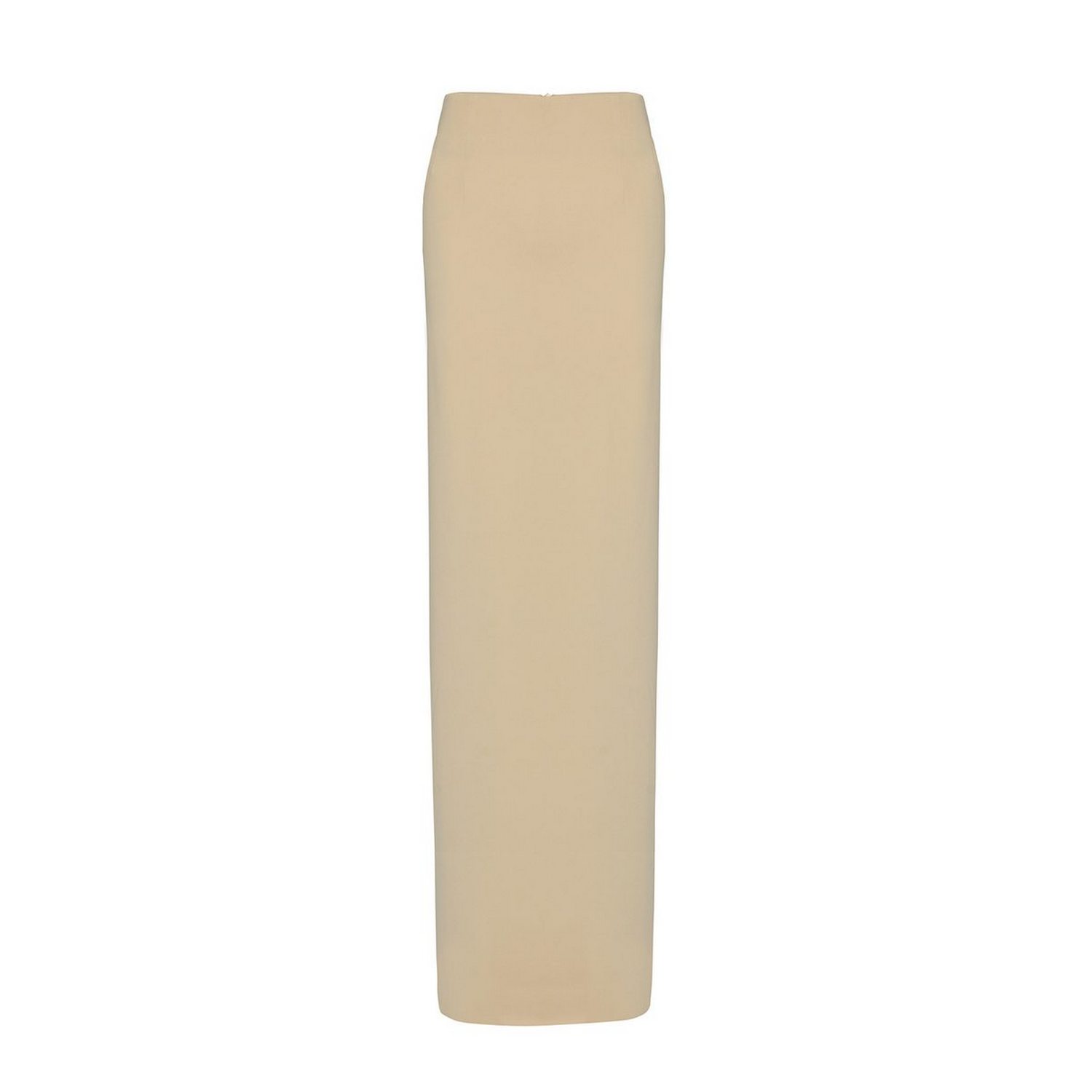 Slit-Detail Ecru Long Skirt | Rue Les Createurs | Wolf & Badger Slit-Detail Ecru Long Skirt | Rue Les Createurs | Wolf & Badger