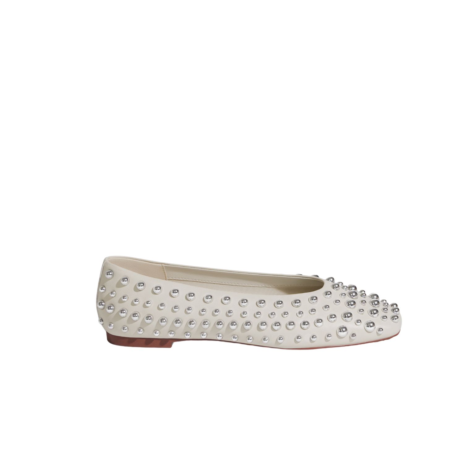 Selena Selena Women's White The Lover Ballet Flat In Bone In White