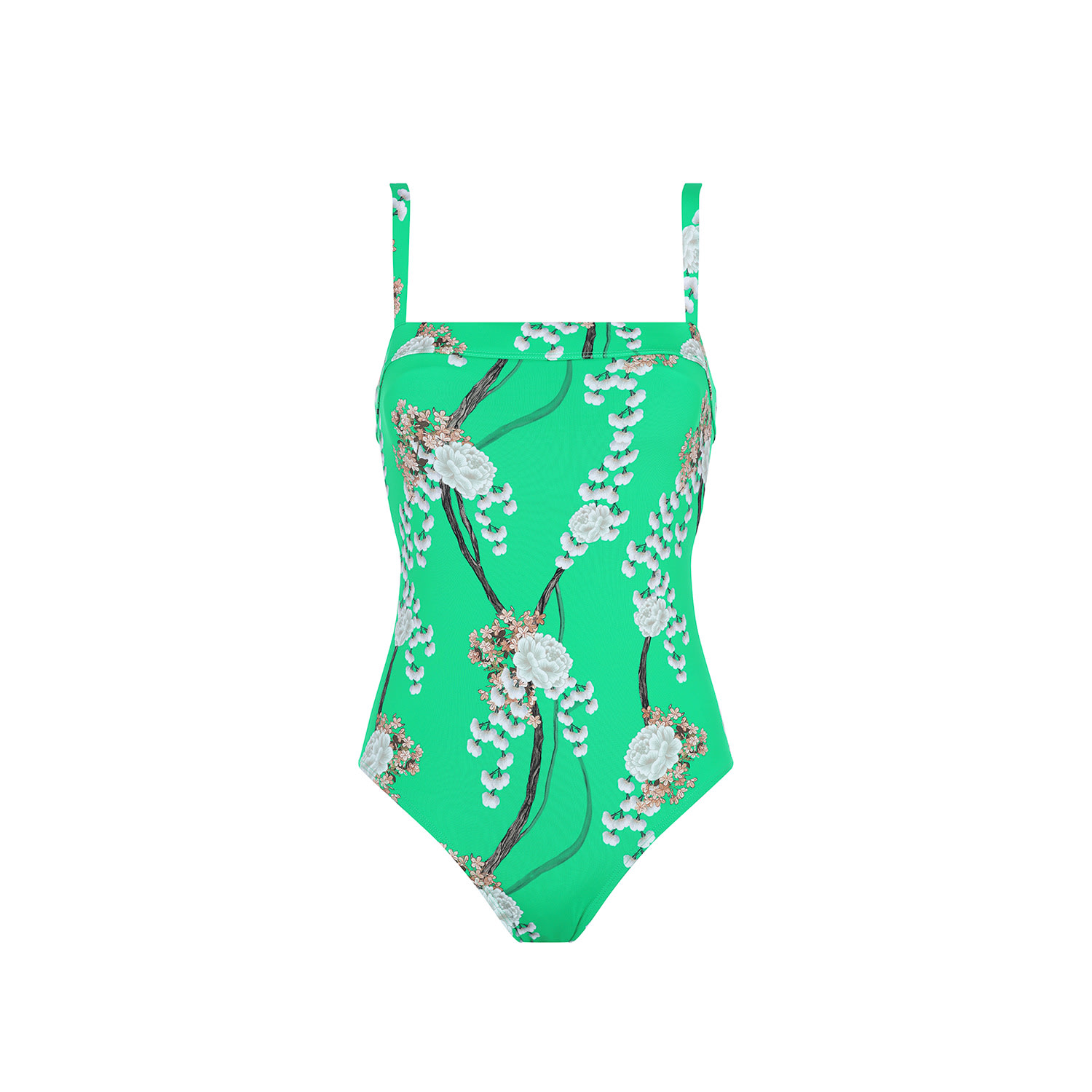 Women's Green Jade One Piece Fixed Straps | Small | Aguaclara