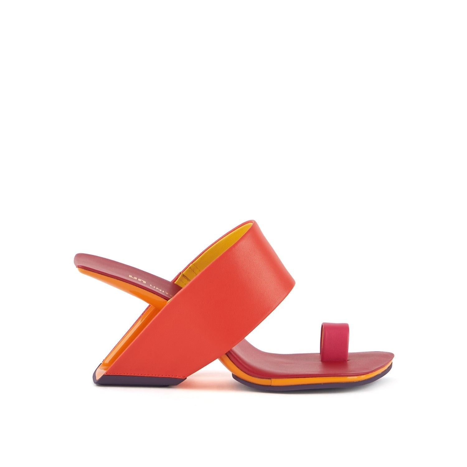 United Nude Women's Yellow / Orange / Red Loop Toe Hi - Mai Tai In Yellow/orange/red