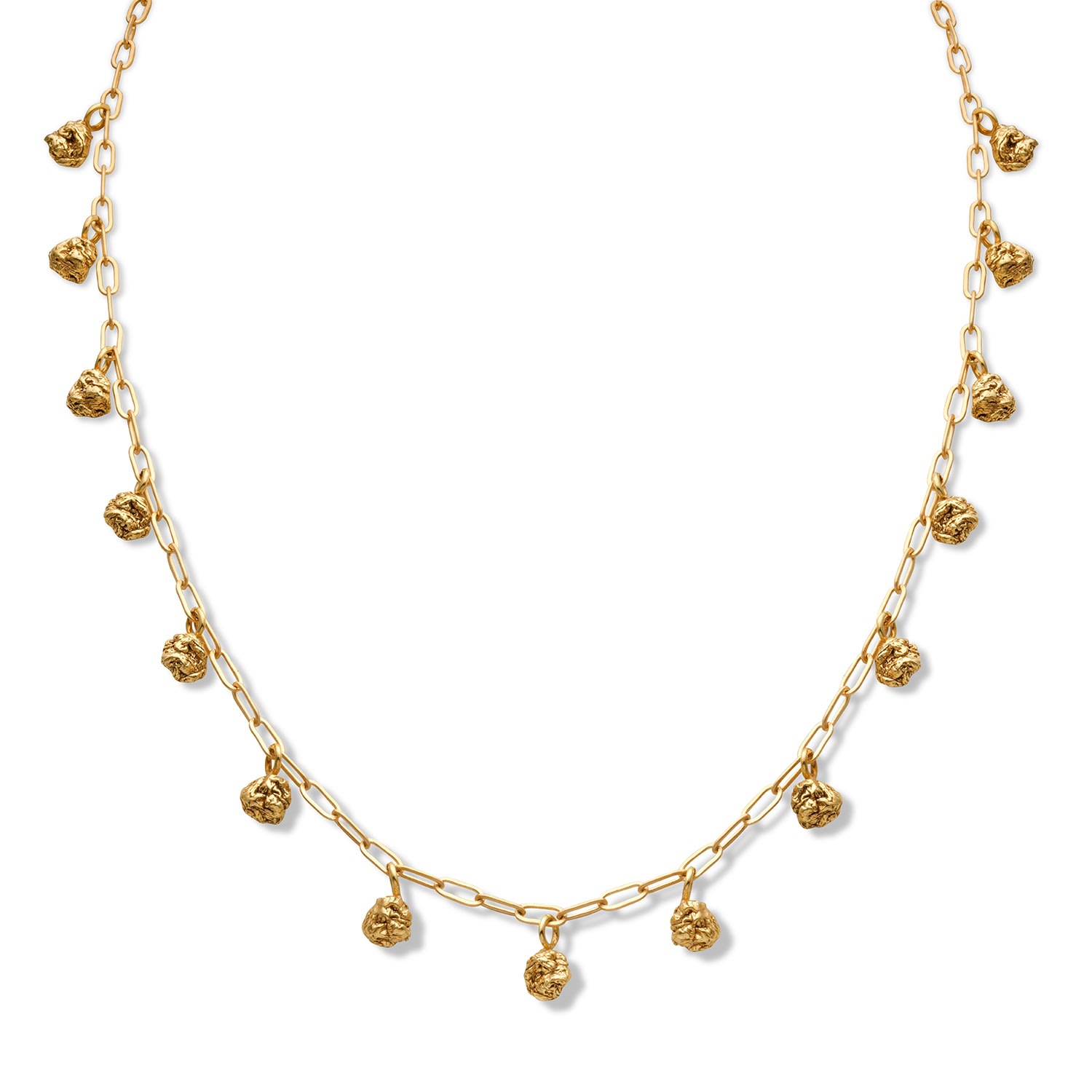 Eva Remenyi Women's Archaic Chain Necklace Gold