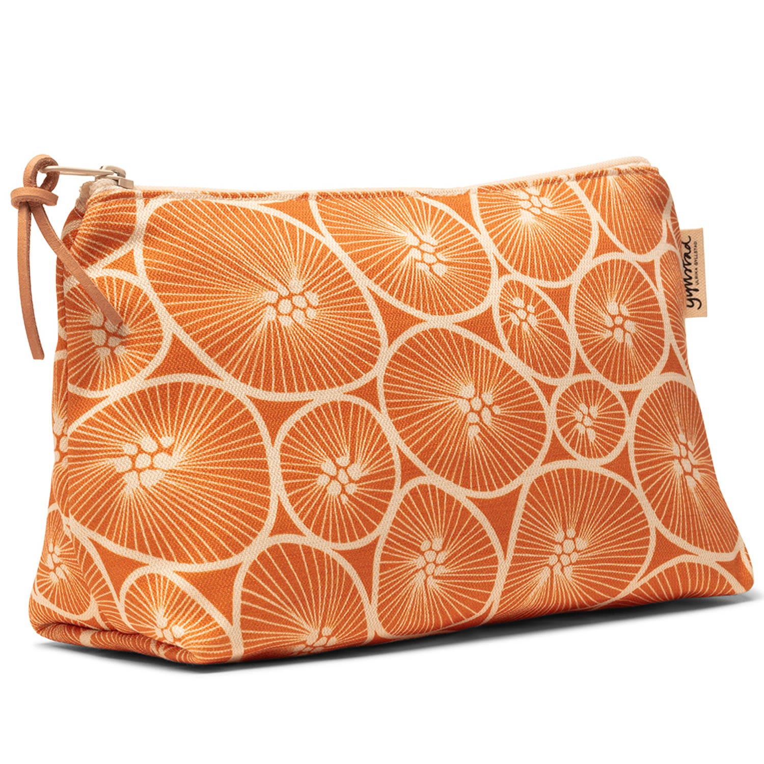 Yellow / Orange Korall Orange Wash Bag L Large Gyllstad