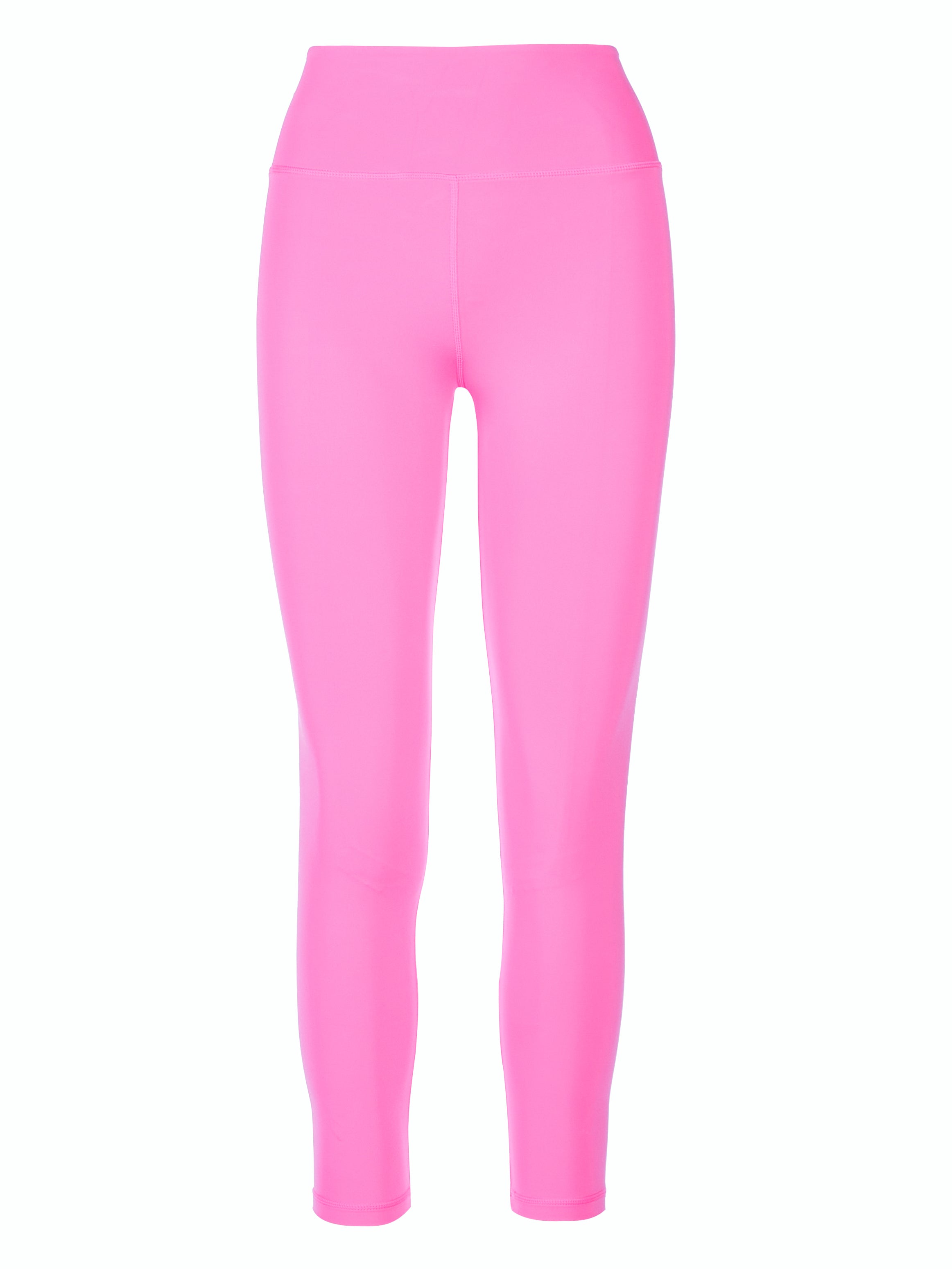 Women’s Pink / Purple Cross Leggings - Neon Pink Small Tessitura