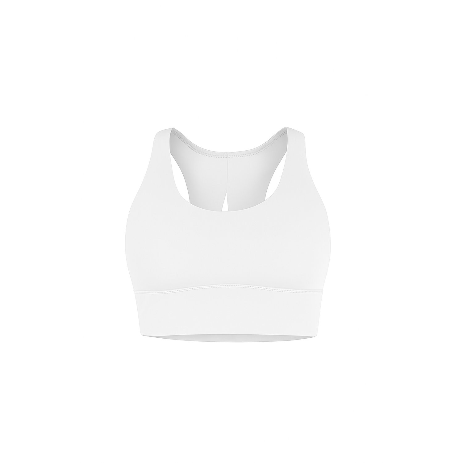 Enact Women's White Bianco Open Back Top In White