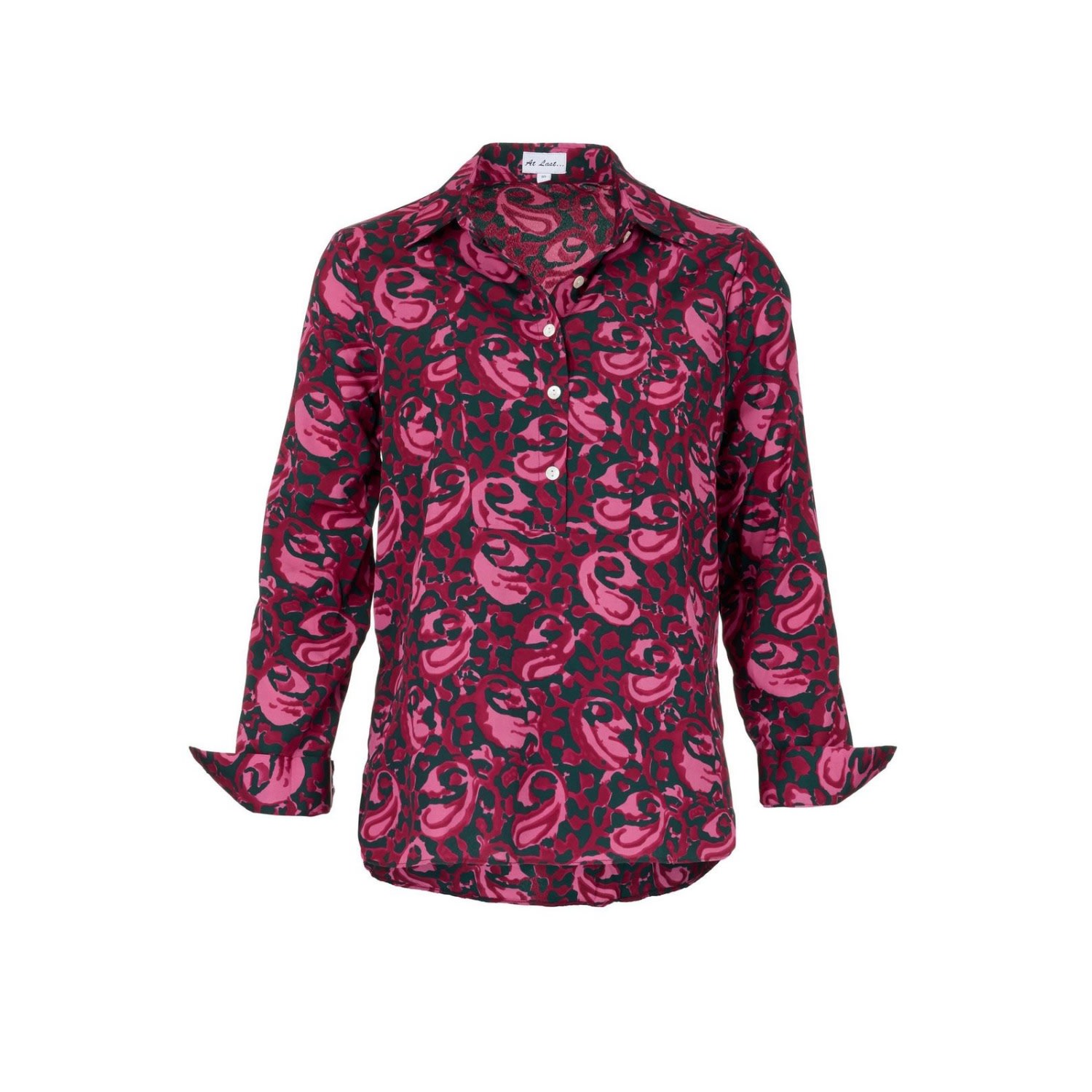 Women’s Pink / Purple Soho Shirt Candy Floss Swirl Small At Last...