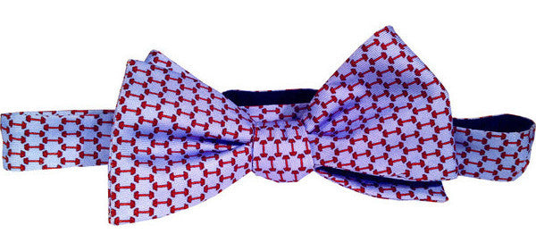 Men’s Blue Do You Even Lift Bro Bow Tie One Size Lazyjack Press