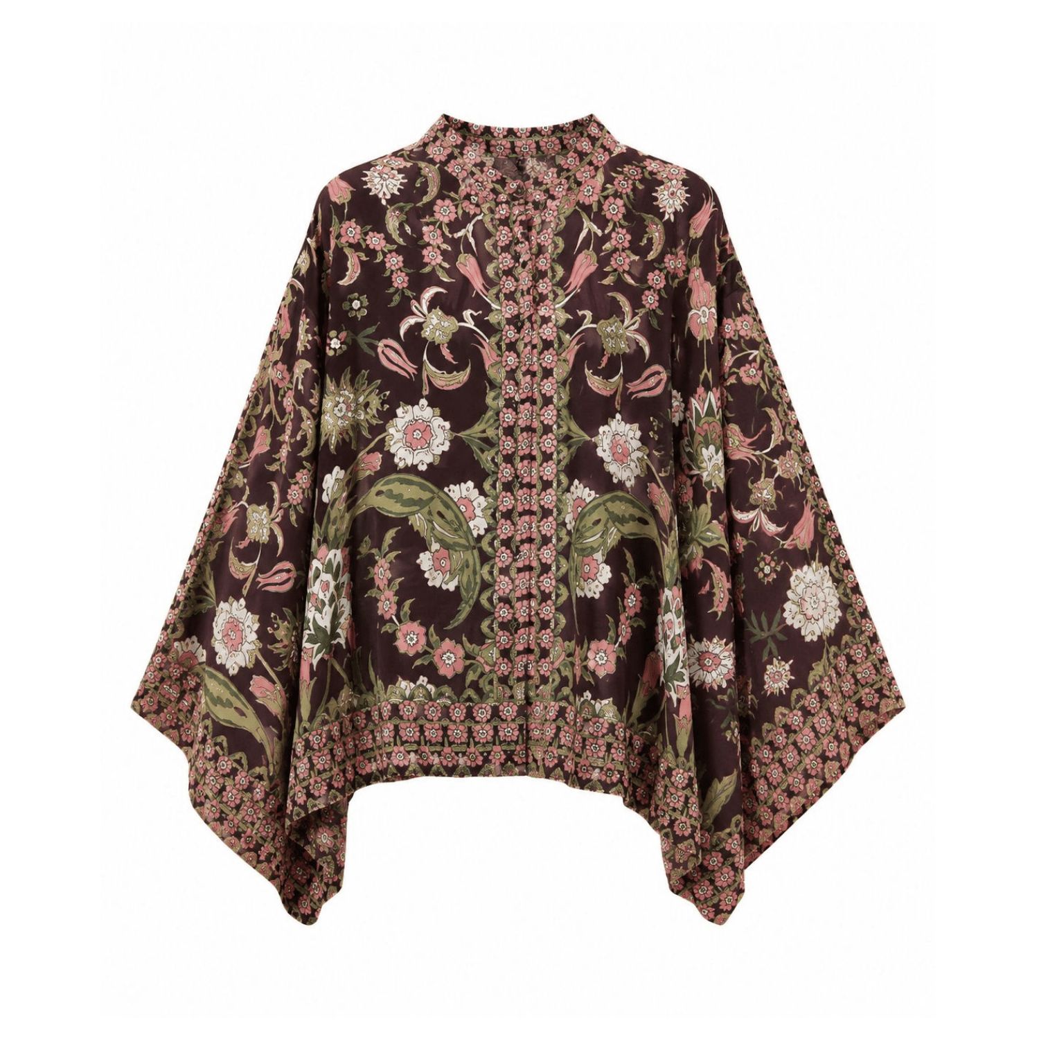 Women's Red Rhea  Shirt | XXL | Raishma