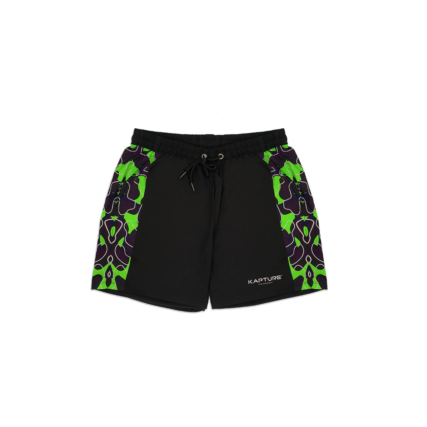 Kapture Men's Neo City Camo Shorts - Green In Green