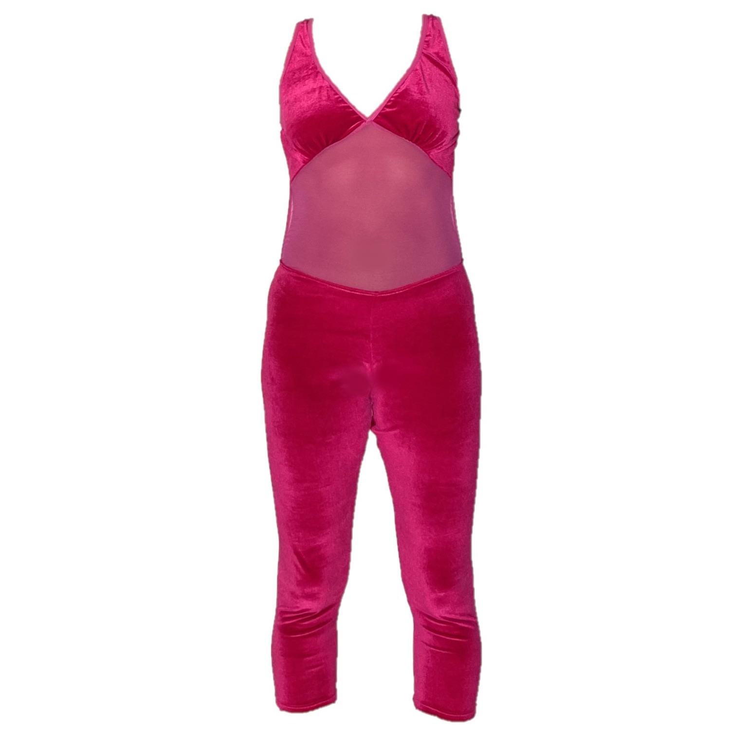 Brasini Swimwear Women's Pink / Purple Naomi Bodysuit/jumpsuit - Magenta Velvet