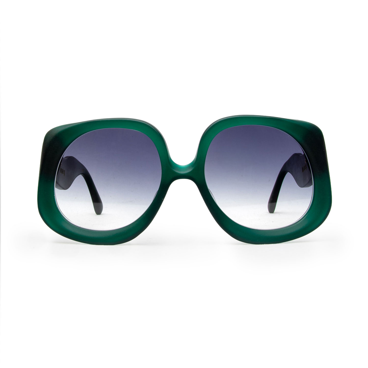 Loop And Egg Women's Sunglasses L A G One Dark Green