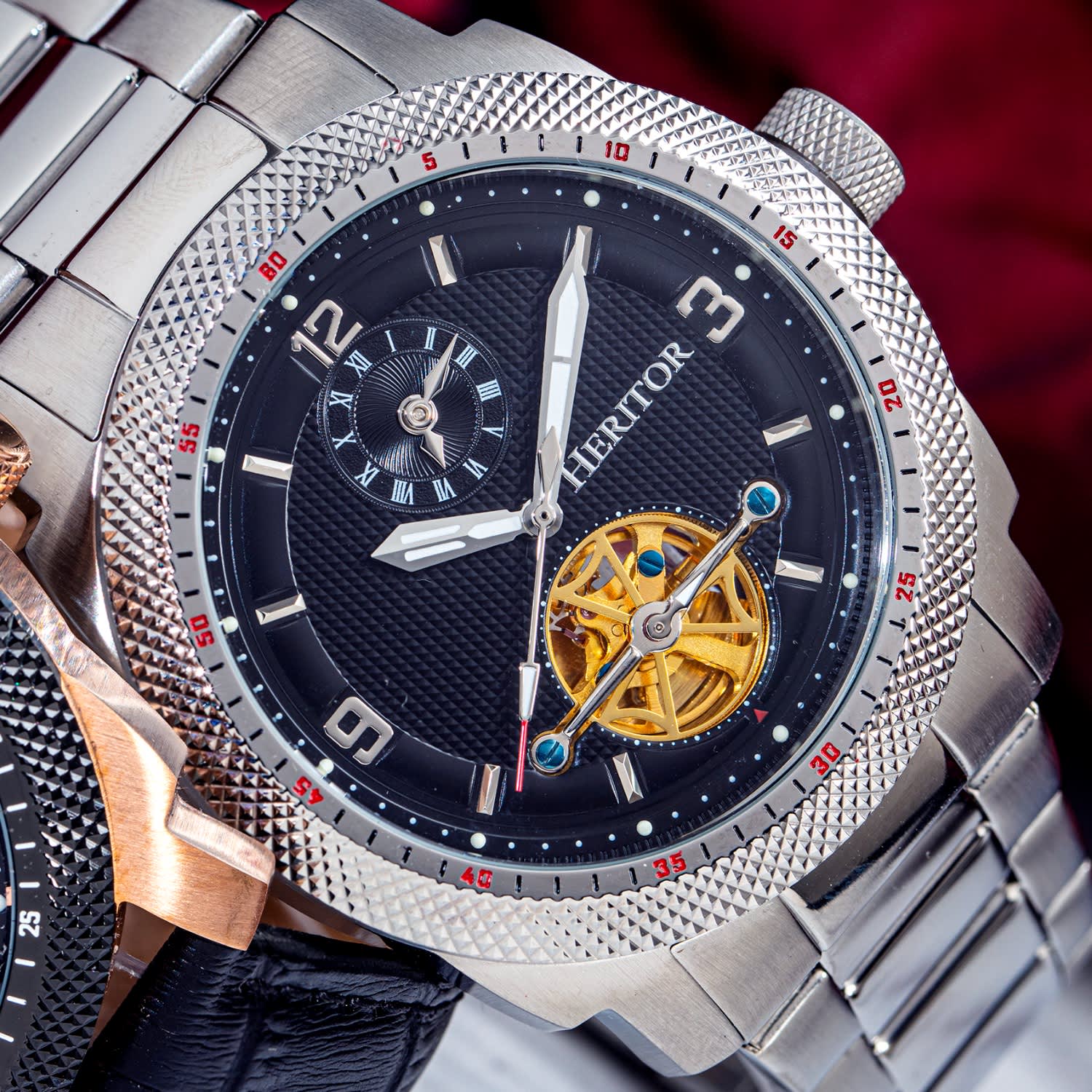 Heritor helmsley watch sale