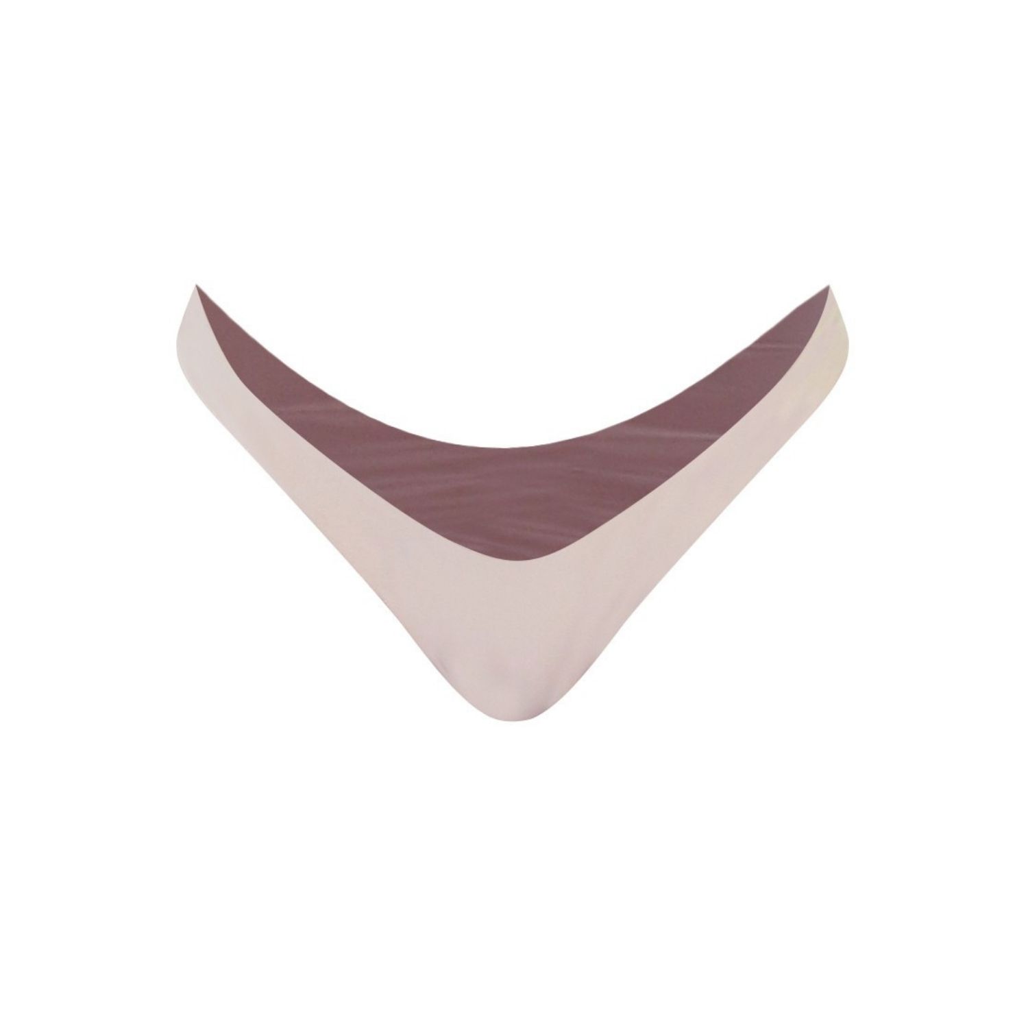 Belletage Swimwear Women's Brown The Indio Mystic Power Reversible Bikini Bottom In Purple