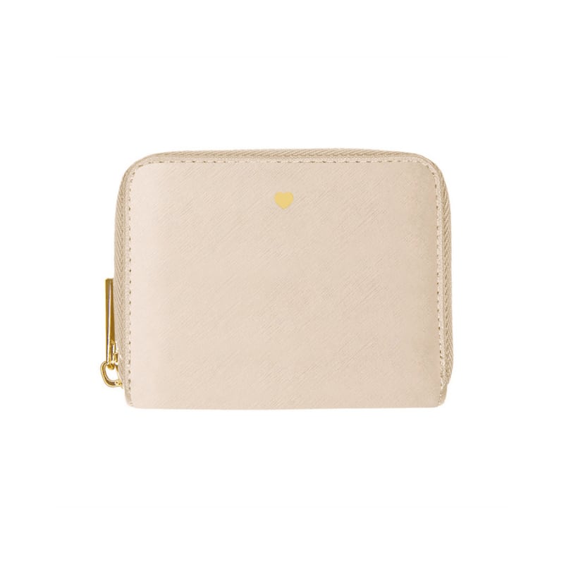 Jlr London Women's Neutrals Carson Vegan Leather Purse - Ecru In Beige/black