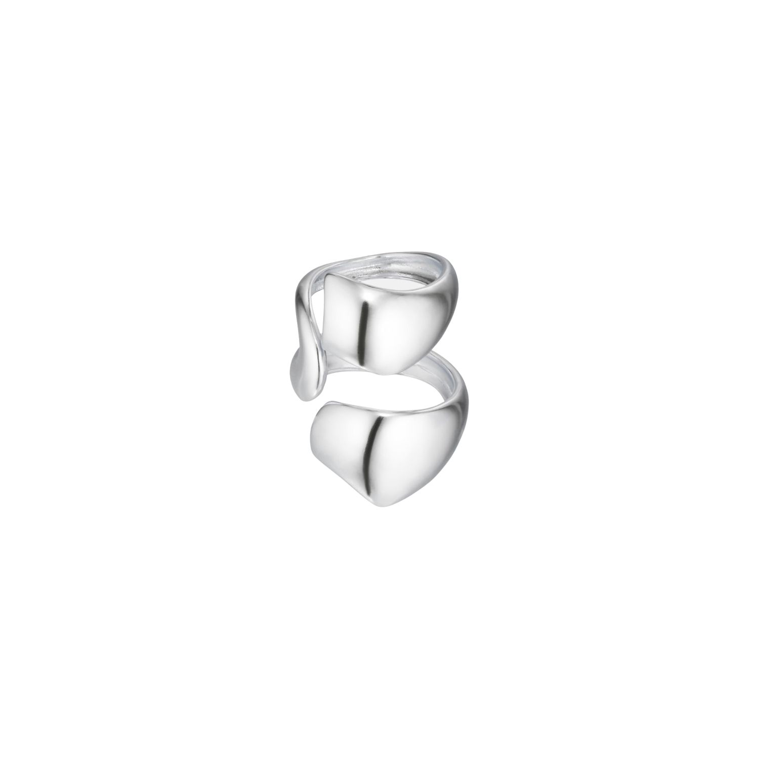 Ow Collection Women's Swirl Ring - Silver