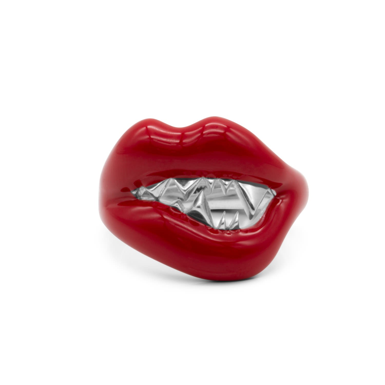 Kasun Women's Red Kiss Of Desire Ring Passion In Red