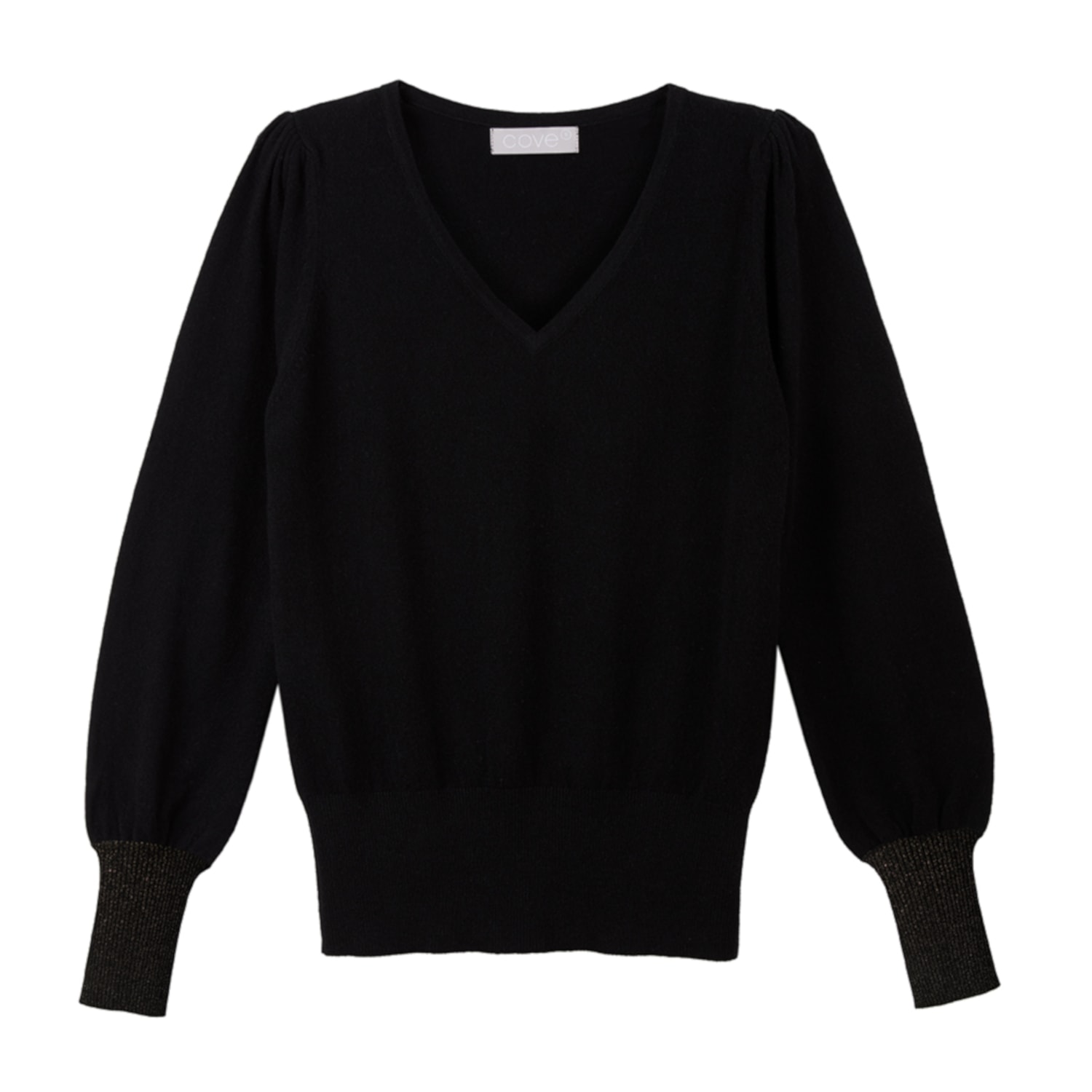 Women’s Isabella Black Wool Cashmere Jumper Small Cove