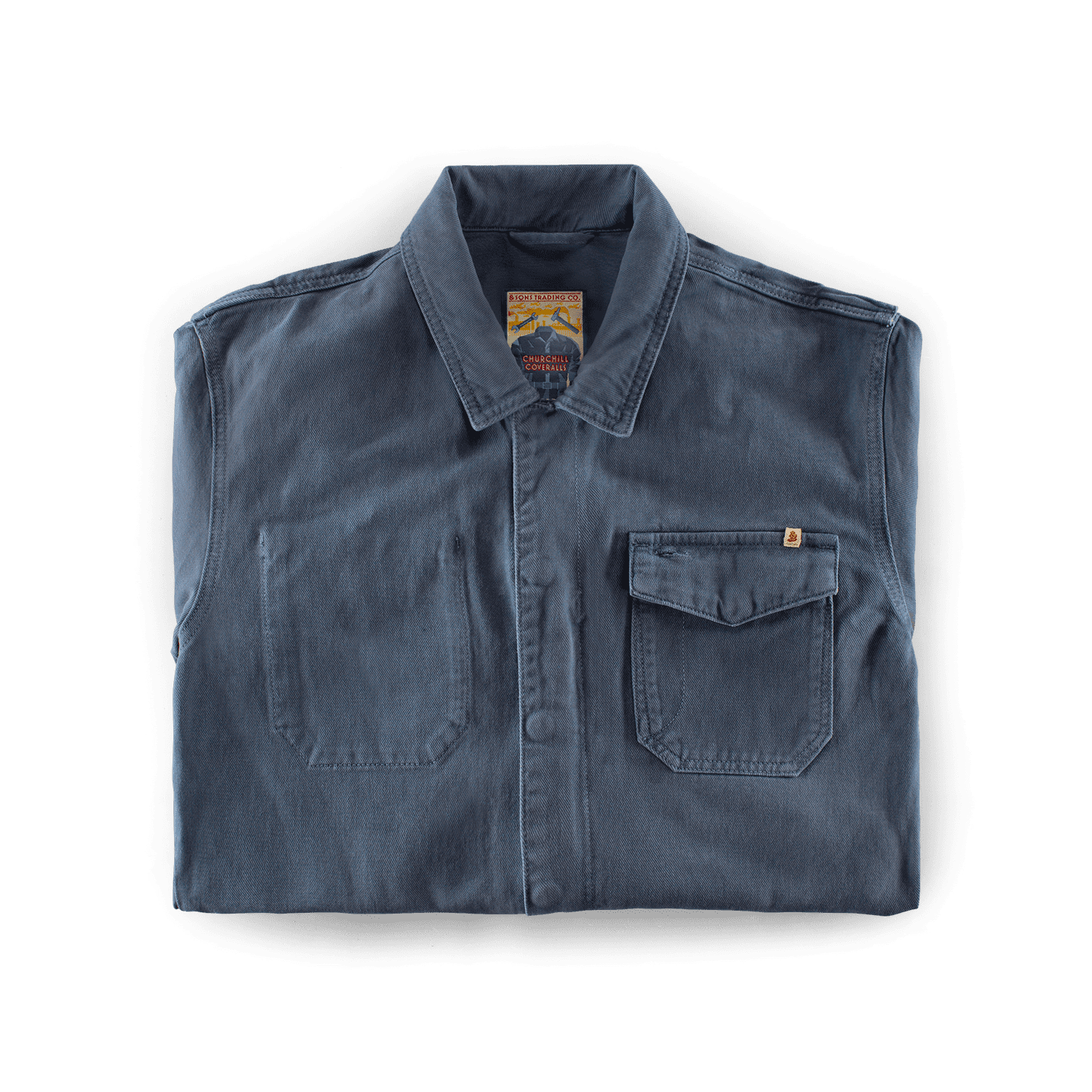 &Sons Churchill Coveralls Dark Denim | &SONS Trading Co