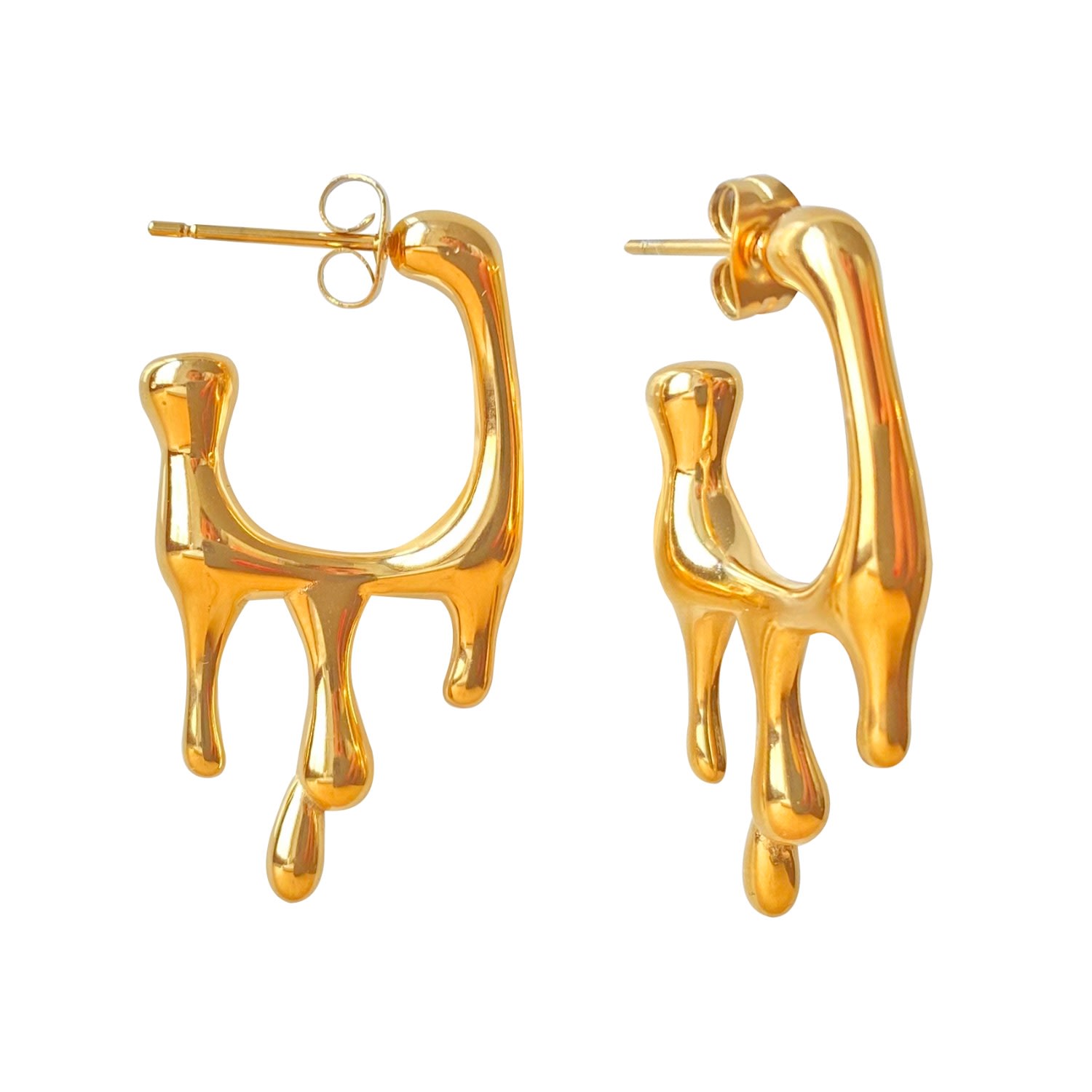 Women’s Gold Earrings Margot Smilla Brav